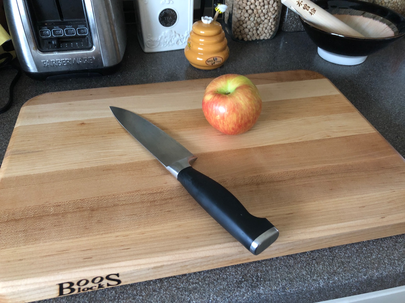 John Boos Chop-N-Slice Series Rectangular Maple Cutting Board, 20