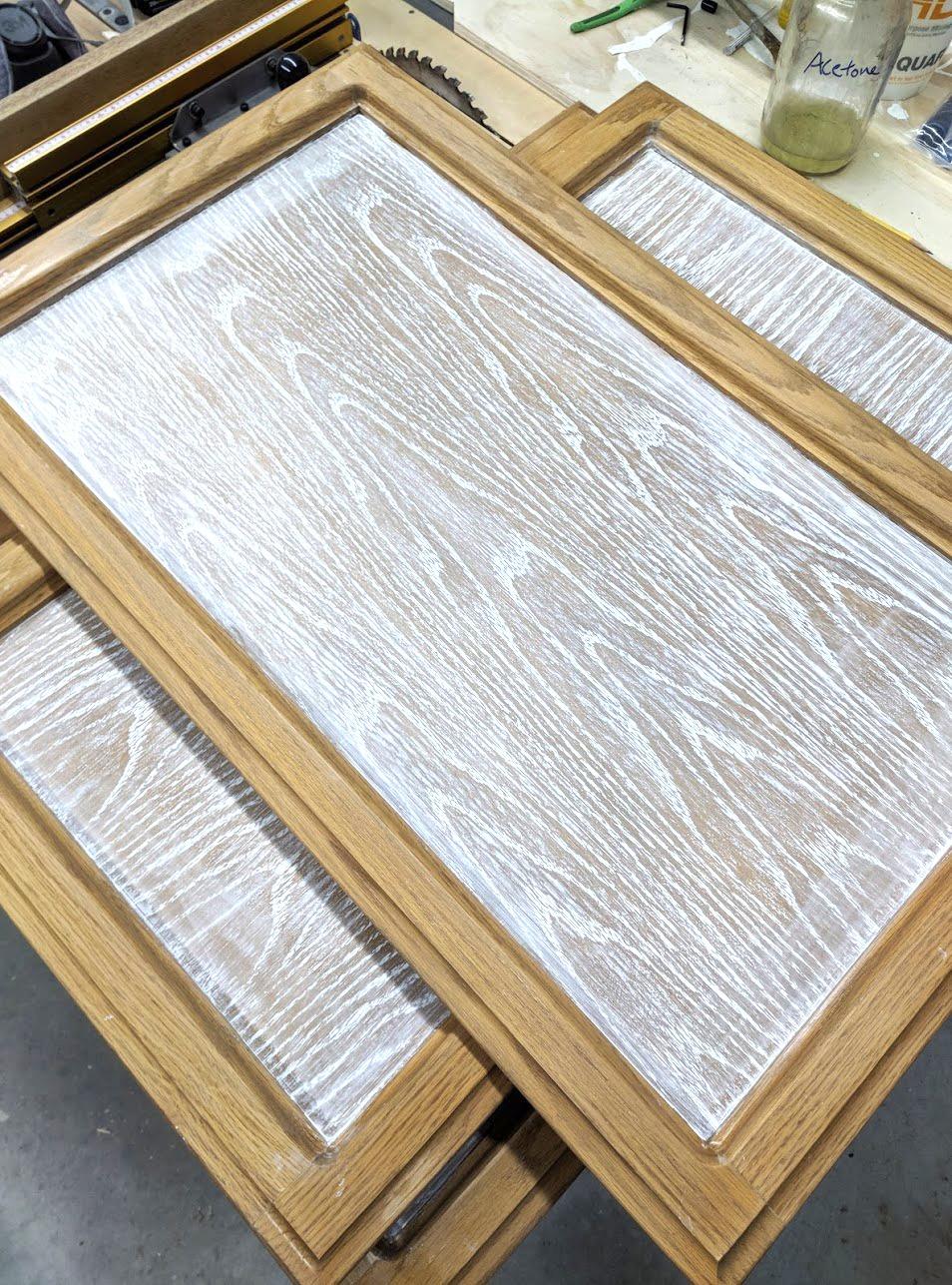 AquaCoat Water-Based White Cabinet Wood Grain Filler Gel - Fast Drying, Low Odor White Wood Filler, Sandable & Paintable for Interior & Exterior Repairs, Upgrades & Restorations - 16 oz customer photo 1