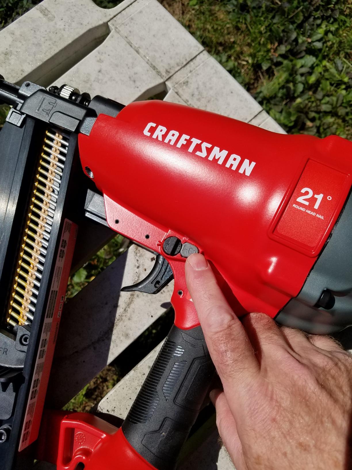 CRAFTSMAN Framing Nail Gun, 2 to 3-1/2