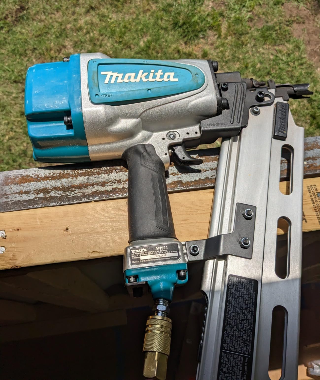 Makita AN924 21° Full Round Head 3-1/2