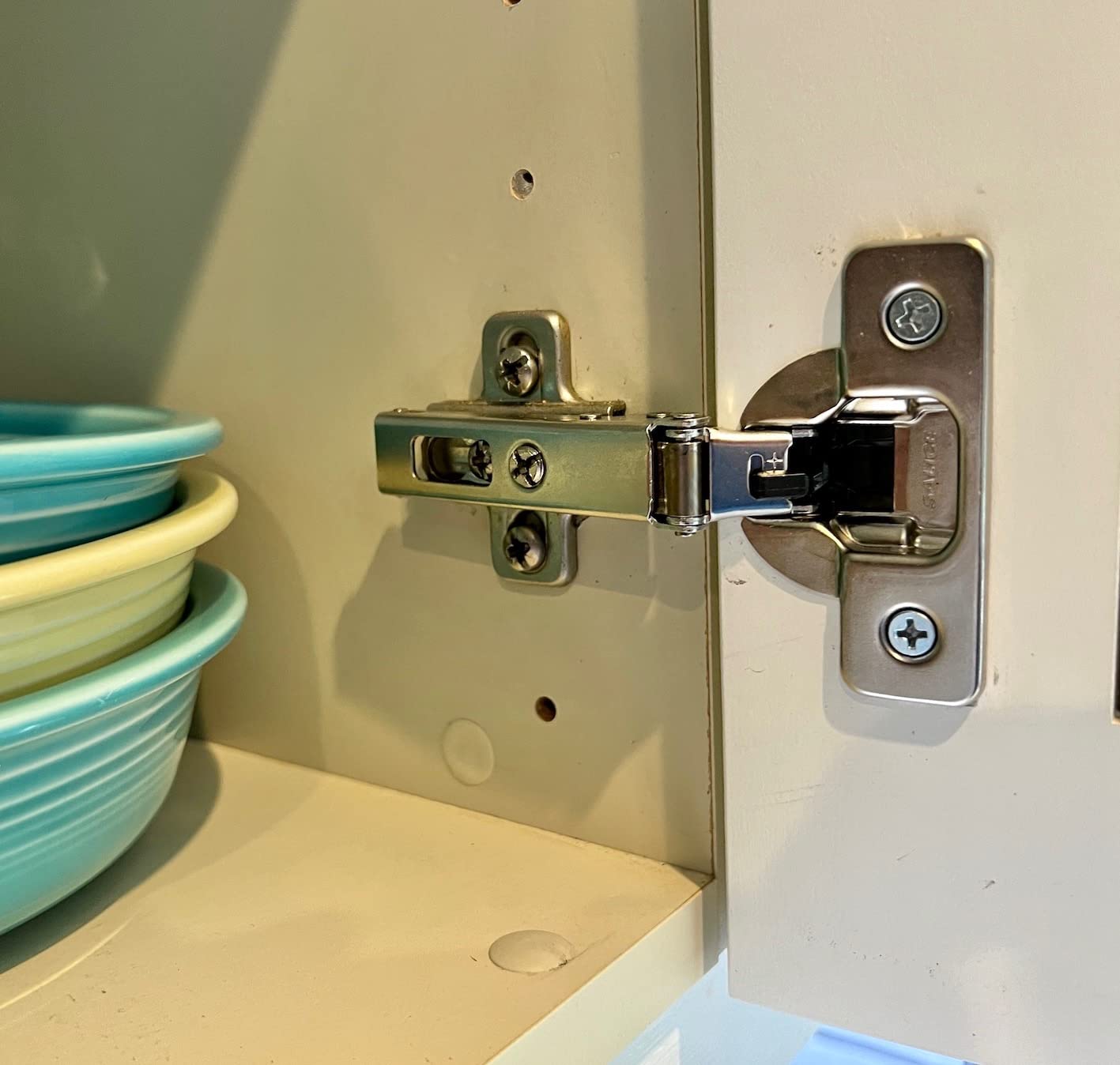 Salice 105 Degree Full Overlay Hinges, Pack of 10, Contemporary Style, Metal Material customer photo 1