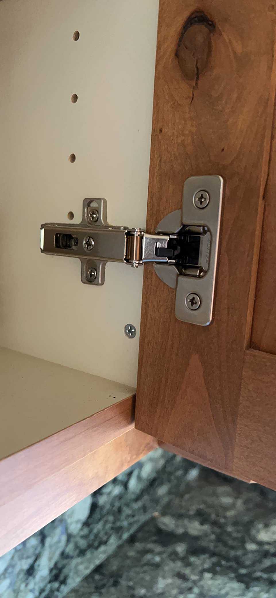 Salice 105 Degree Full Overlay Hinges, Pack of 10, Contemporary Style, Metal Material customer photo 2