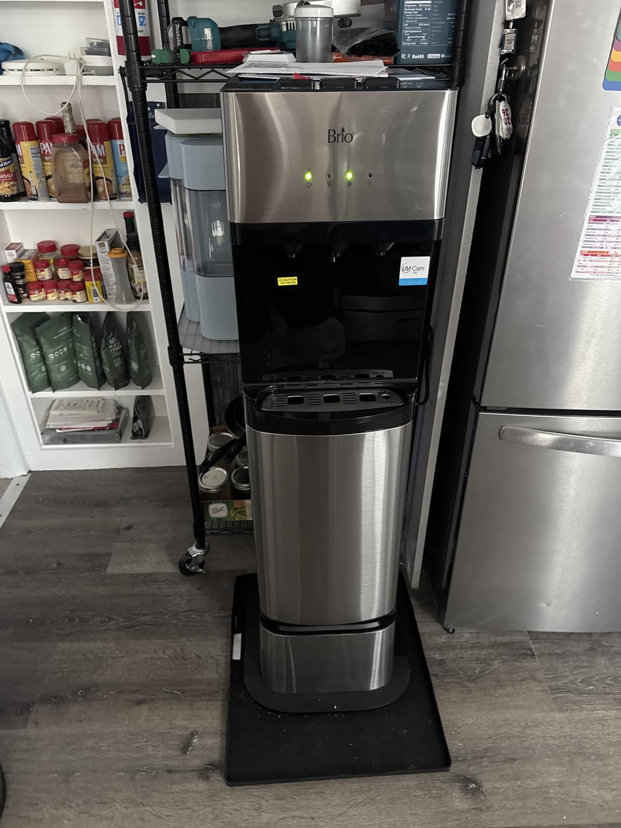 Brio Self Cleaning Bottom Loading Water Cooler Water Dispenser - Limited Edition - 3 Temperature Settings - Hot, Cold & Cool Water customer photo 1