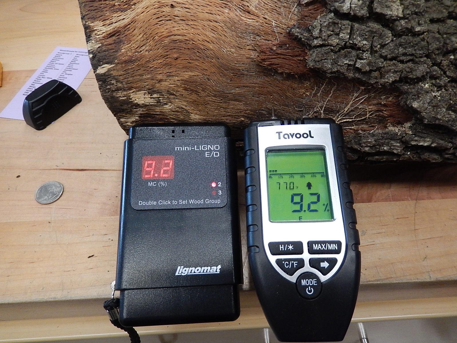 Wood Moisture Meter - Digital Moisture Detector Moisture Tester, Pin-Type Water Leak Detector Damp Tester Dampness Meter for Wood Building Material Firewood Walls Paper Floor (Sliver) customer photo 1