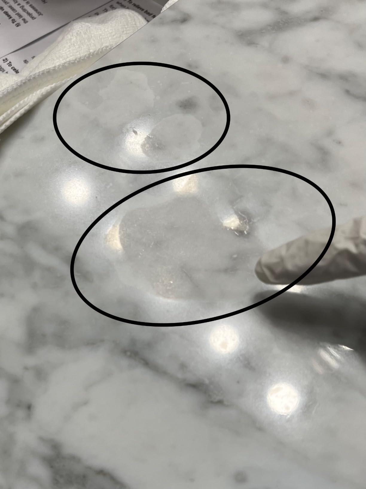 MB-11 Professional Marble Polish, Polishing Kit, Polishing Powder Etch Remover and Cleaner, Quartz Polishing Compound with Microfiber Cloth customer photo 2