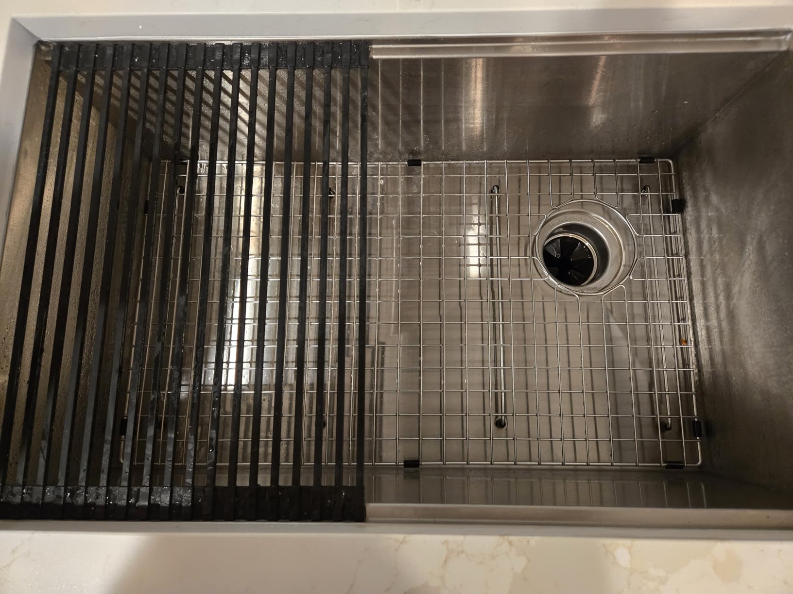 KRAUS Kore 32-Inch Undermount Workstation 16 Gauge Single Bowl Stainless Steel Kitchen Sink with Accessories, KWU110-32 customer photo 2