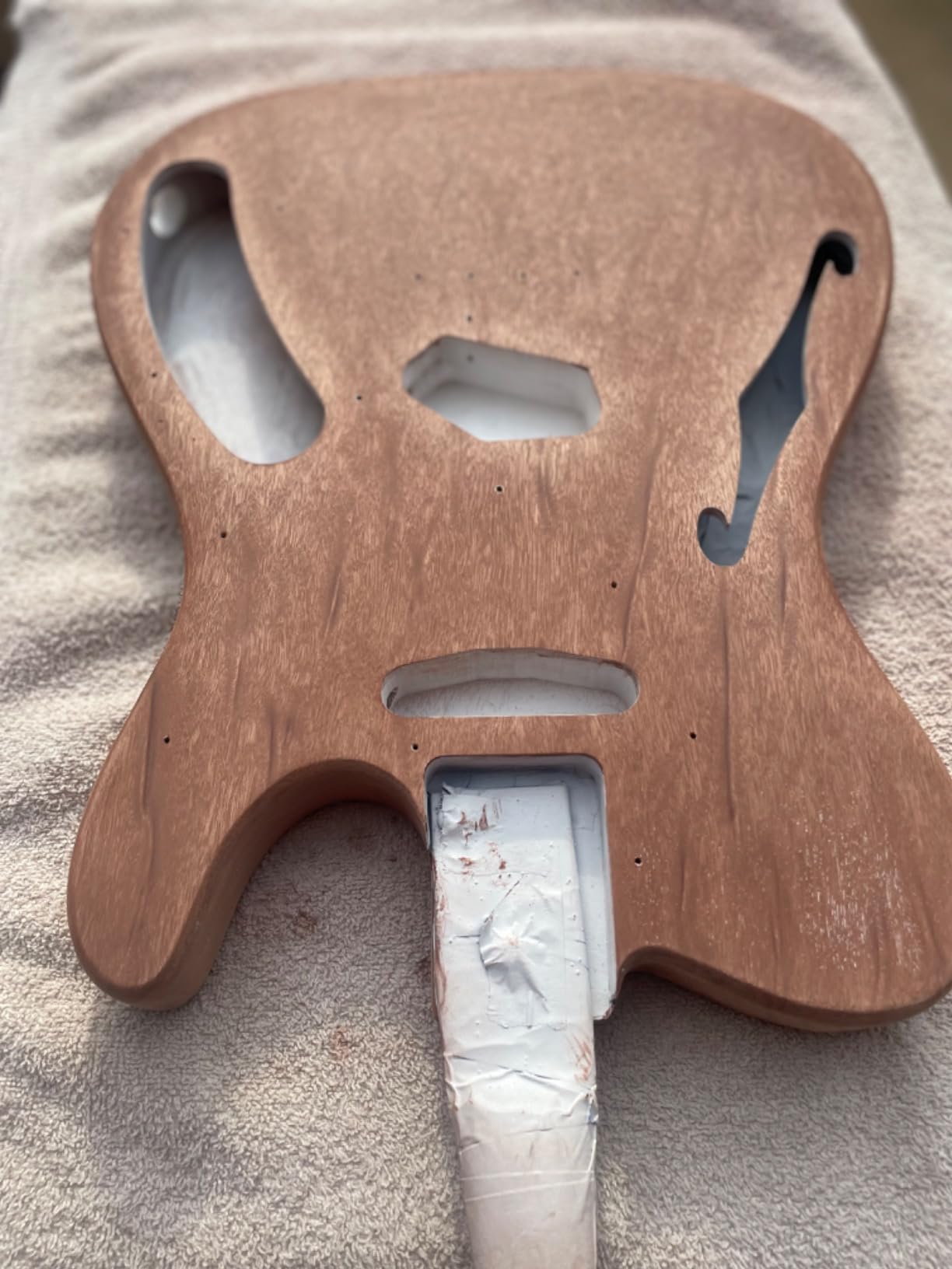 ColorTone Powdered Grain Filler, Mahogany customer photo 2