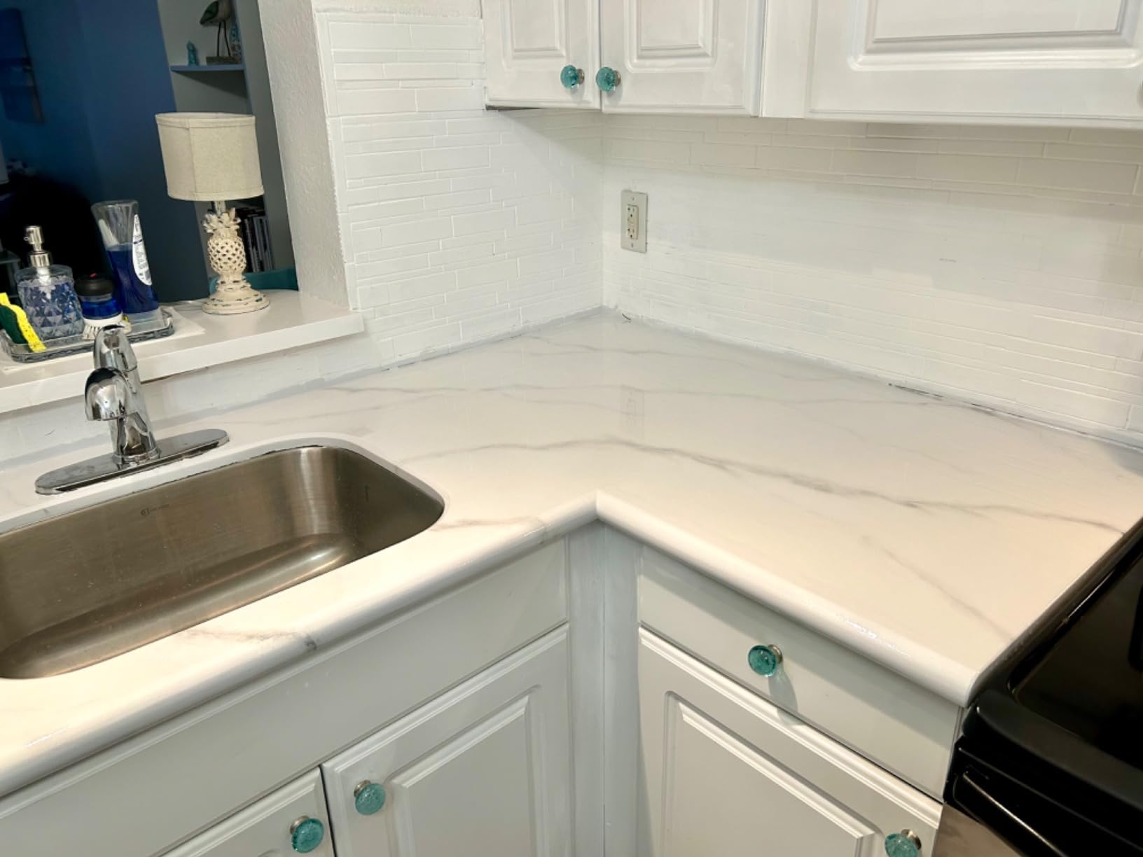 Giani Marble Easy Epoxy Countertop Paint Kit (Carrara White) customer photo 2