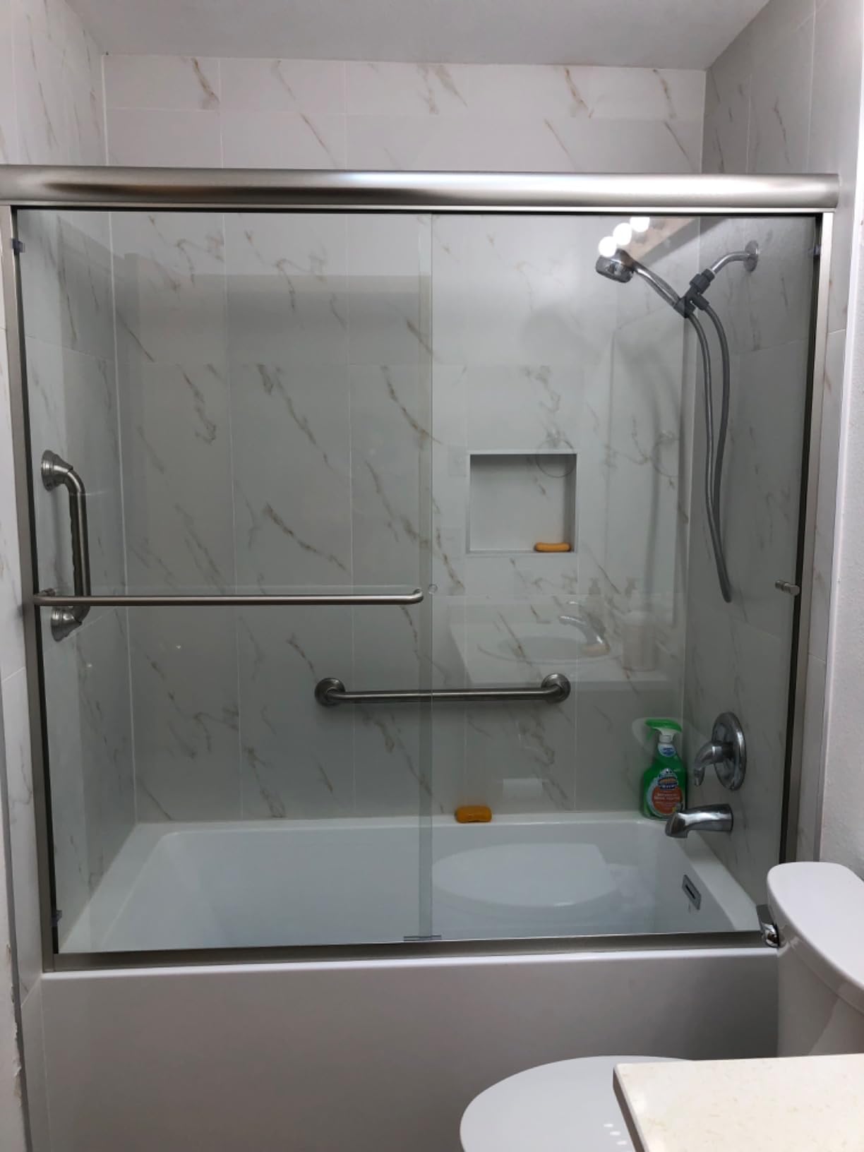 Wyndham Collection Grayley 60 x 30 Inch Alcove Bathtub in White with Right-Hand Drain and Overflow Trim in Polished Chrome customer photo 1