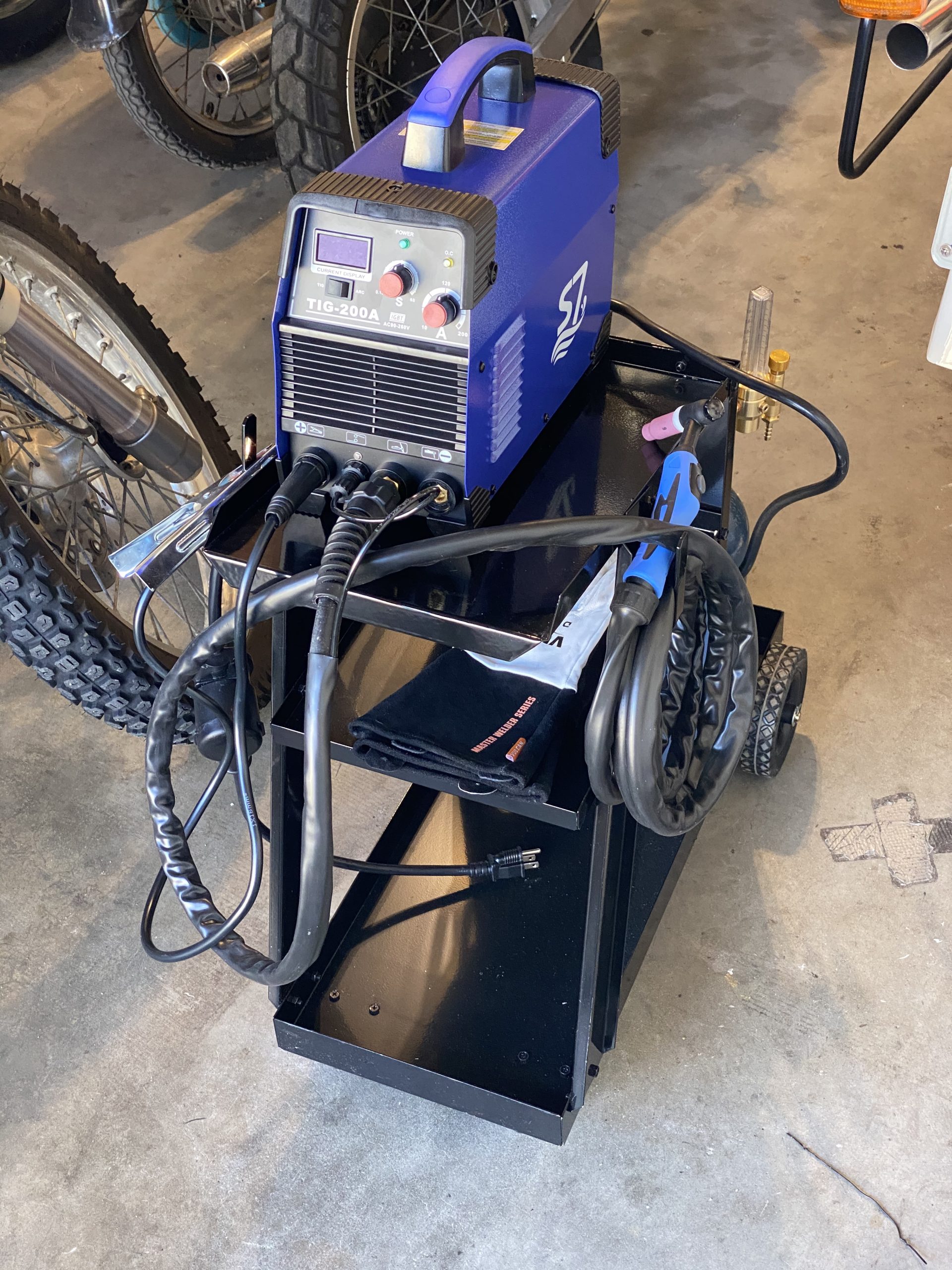 S7 200A HF Start TIG Welder, DC TIG and Stick Welder, 110V/220V Dual Voltage Portable Welding Machine for Garage Repair, DIY Projects, Stainless Steel and Mild Steel customer photo 1