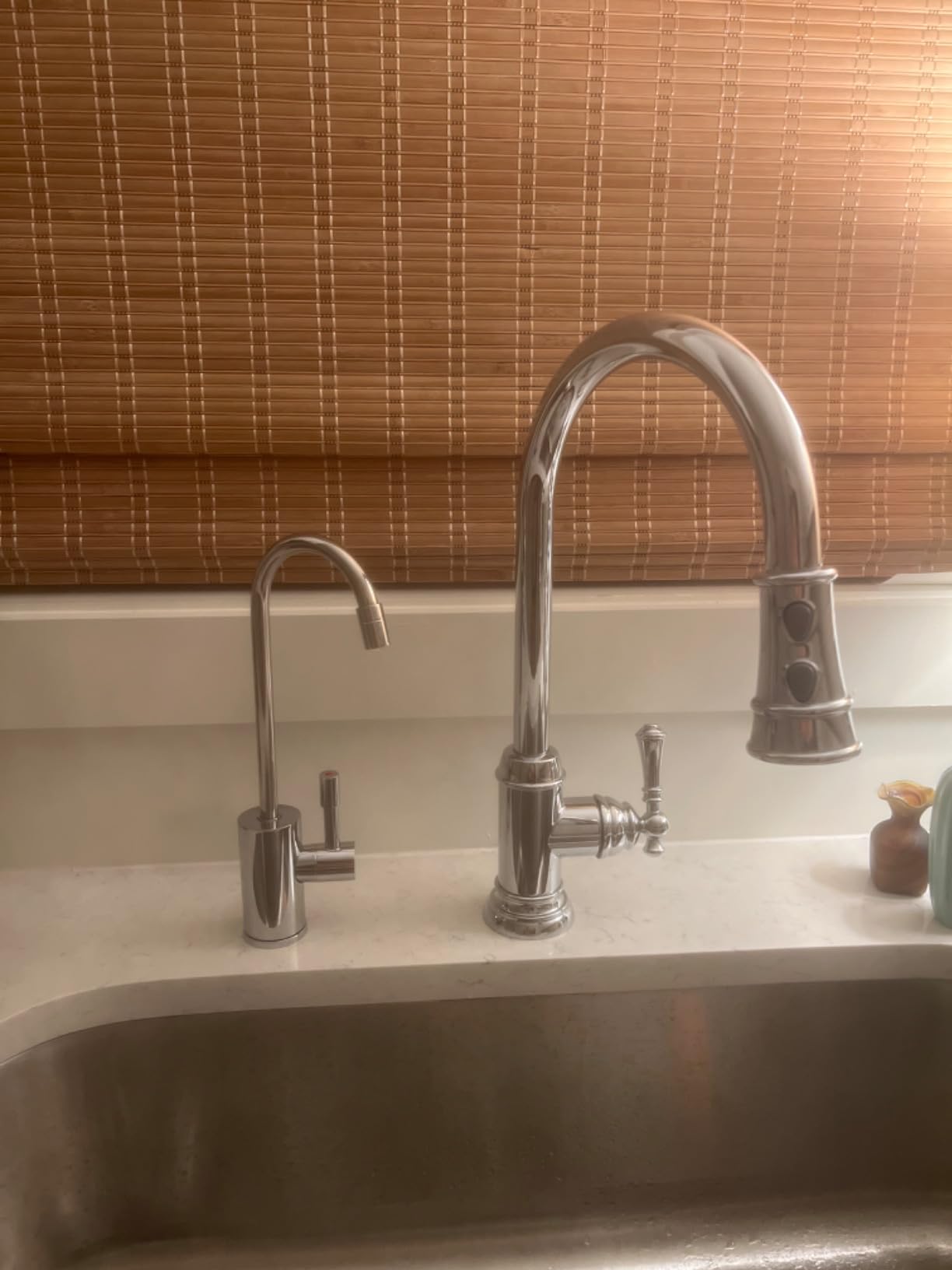 Ready Hot 41-RH-300-F570-BN Instant Hot Water Dispenser System, 2.5 Quarts, Digital Display Single Lever Hot Water Faucet Brushed Nickel customer photo 1