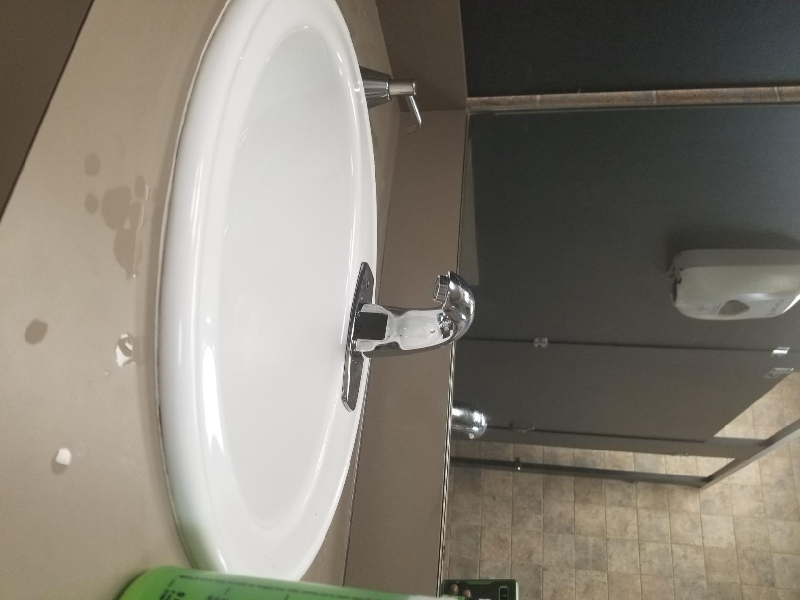 Touchless Bathroom Sink Faucet - Automatic Motion Sensor Faucet - Battery Operated for Commercial Lavatory, Chrome customer photo 1