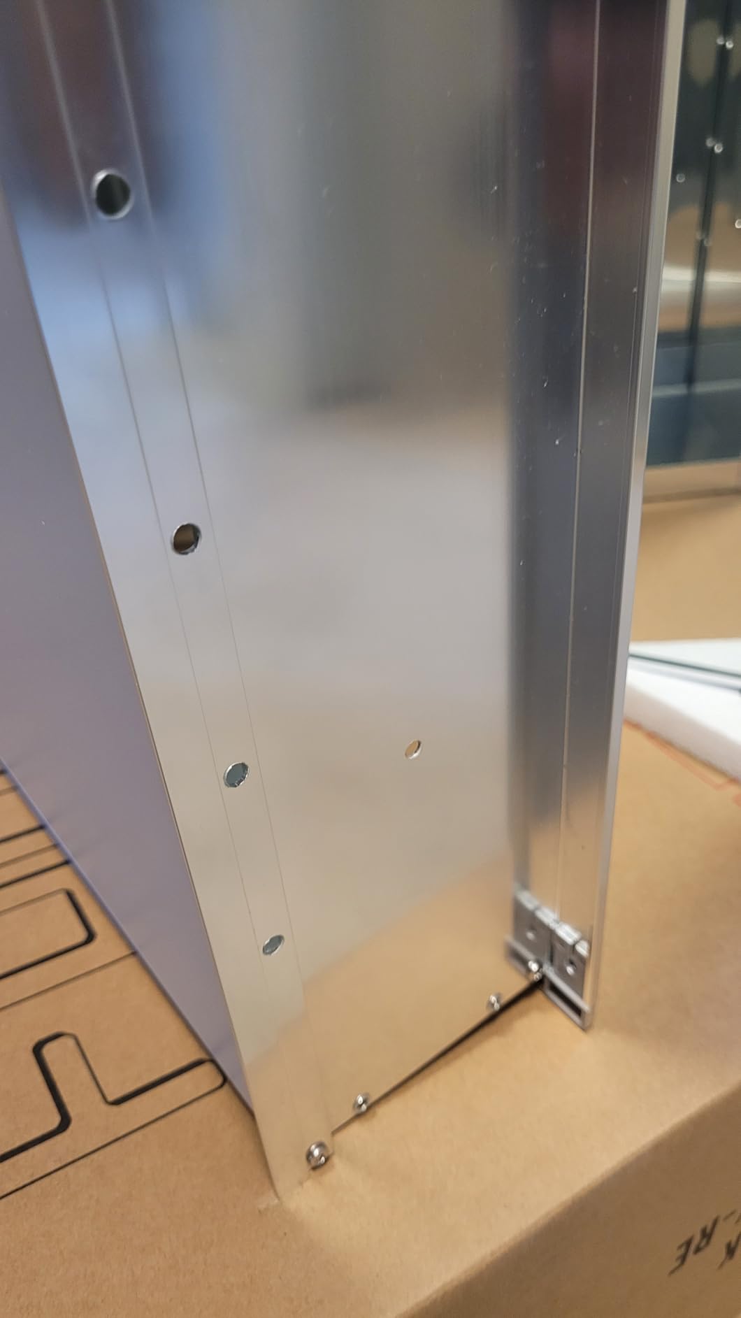 Fundin Aluminum Bathroom Medicine Cabinet with Framless Double Sided Mirror Door15 Inch x 24 Inch Recess or Surface Mount, Silver customer photo 1
