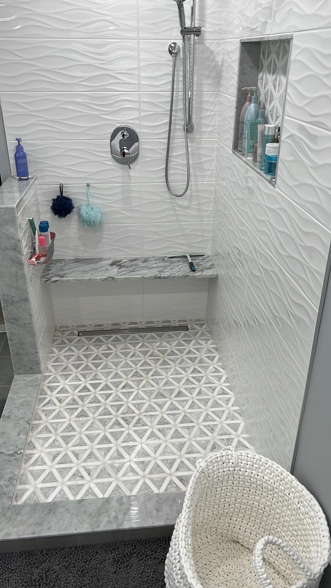 Moen Align Matte Black M-CORE 3-Series 2-Handle Shower Faucet Trim, Valve Required, UT3290BL customer photo 2
