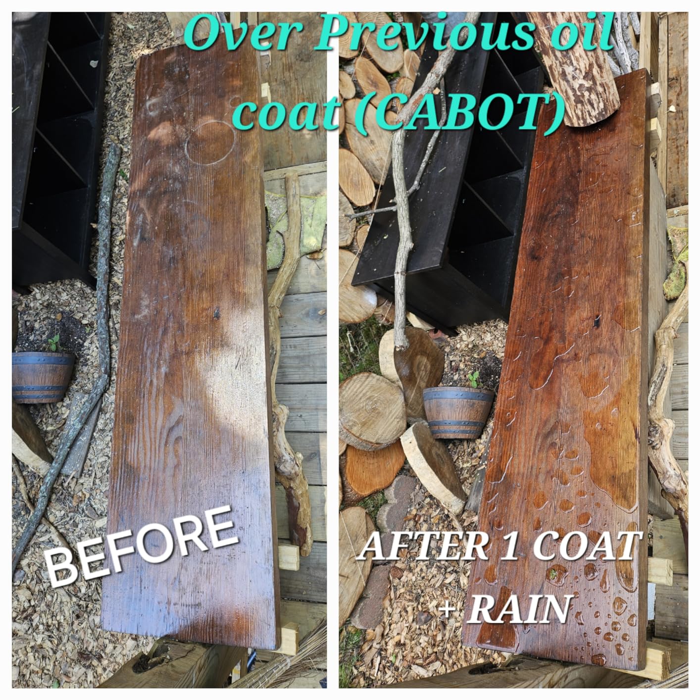 TotalBoat Halcyon Water-Based Marine Varnish | Fast-Drying Polyurethane Wood Finish for Boats, Outdoor Furniture, and Woodworking | Clear Satin, Quart customer photo 2
