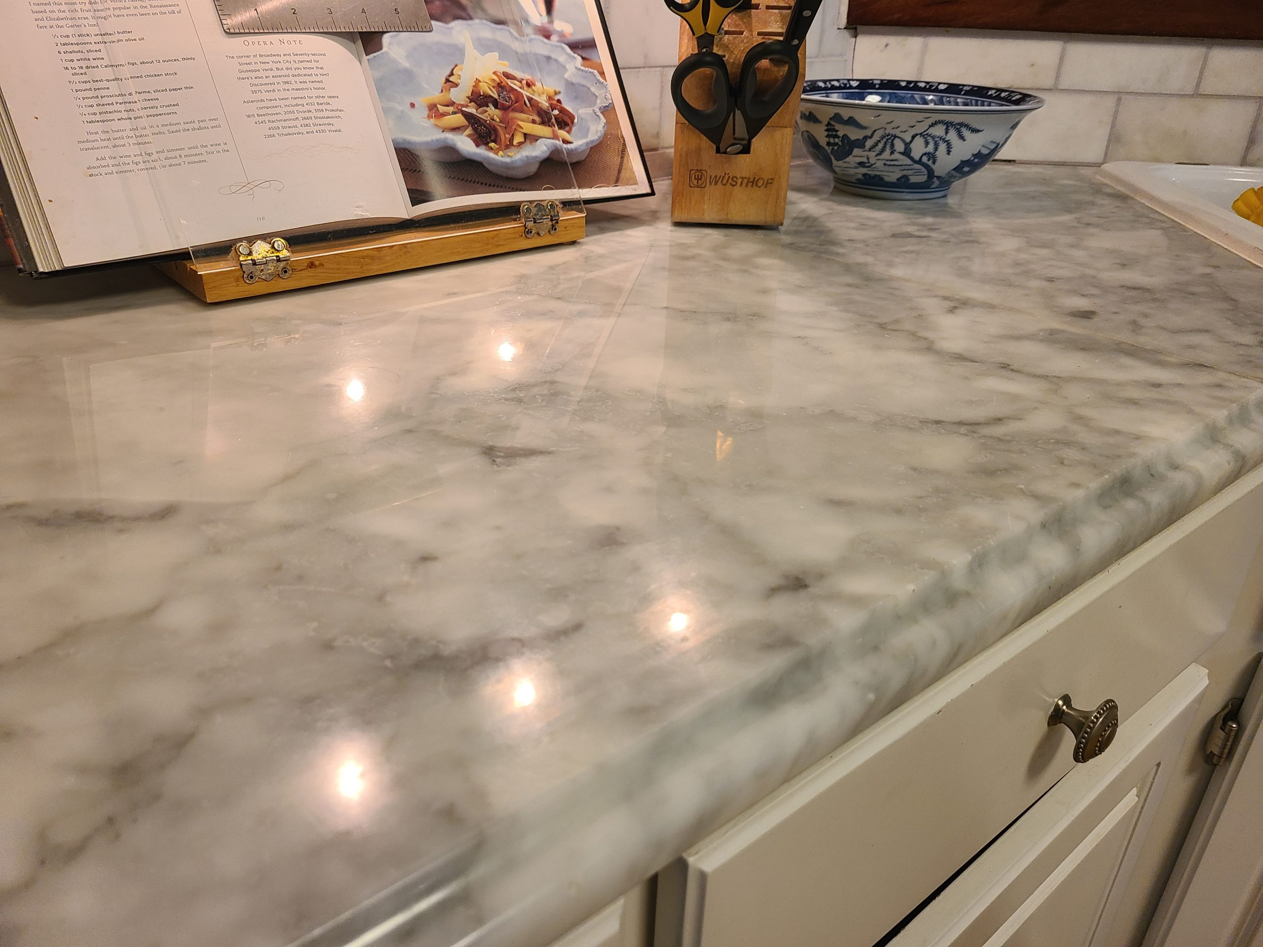 MB Stone Care Marble Repair Kit MB-5 Multi-Surface Cleaner, Finito Spray Polish & MB-11 Touch Up Etch Remover Ready to Use Bundle (1Quart / 32FL OZ, & 8OZ) customer photo 1