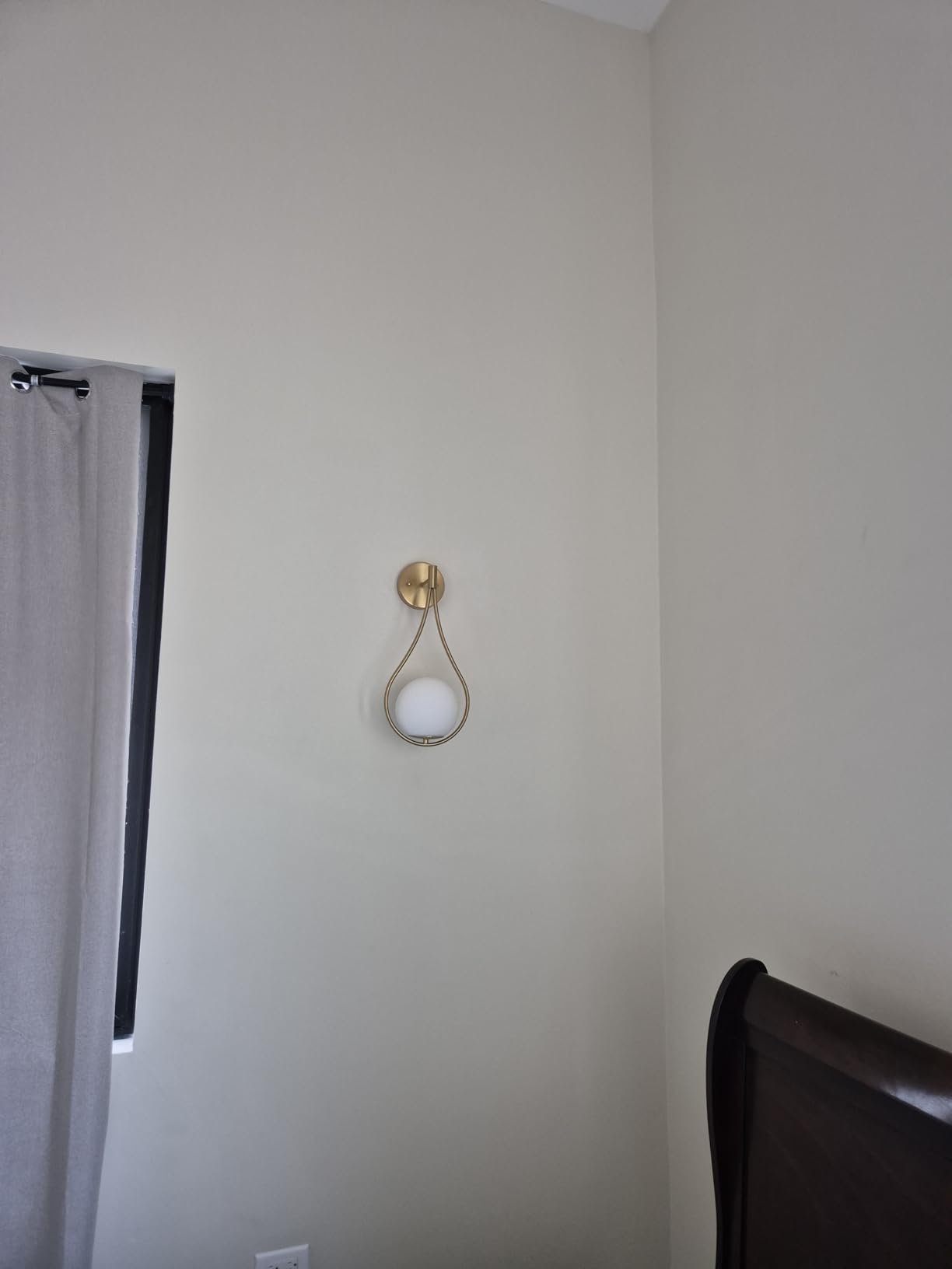 HOLKIRT Mid-Century Modern Wall Sconces Bathroom Globe Vanity Light Fixture Brass Set of 2 Wall Lights for Bedroom, Living Room, Hallway customer photo 1