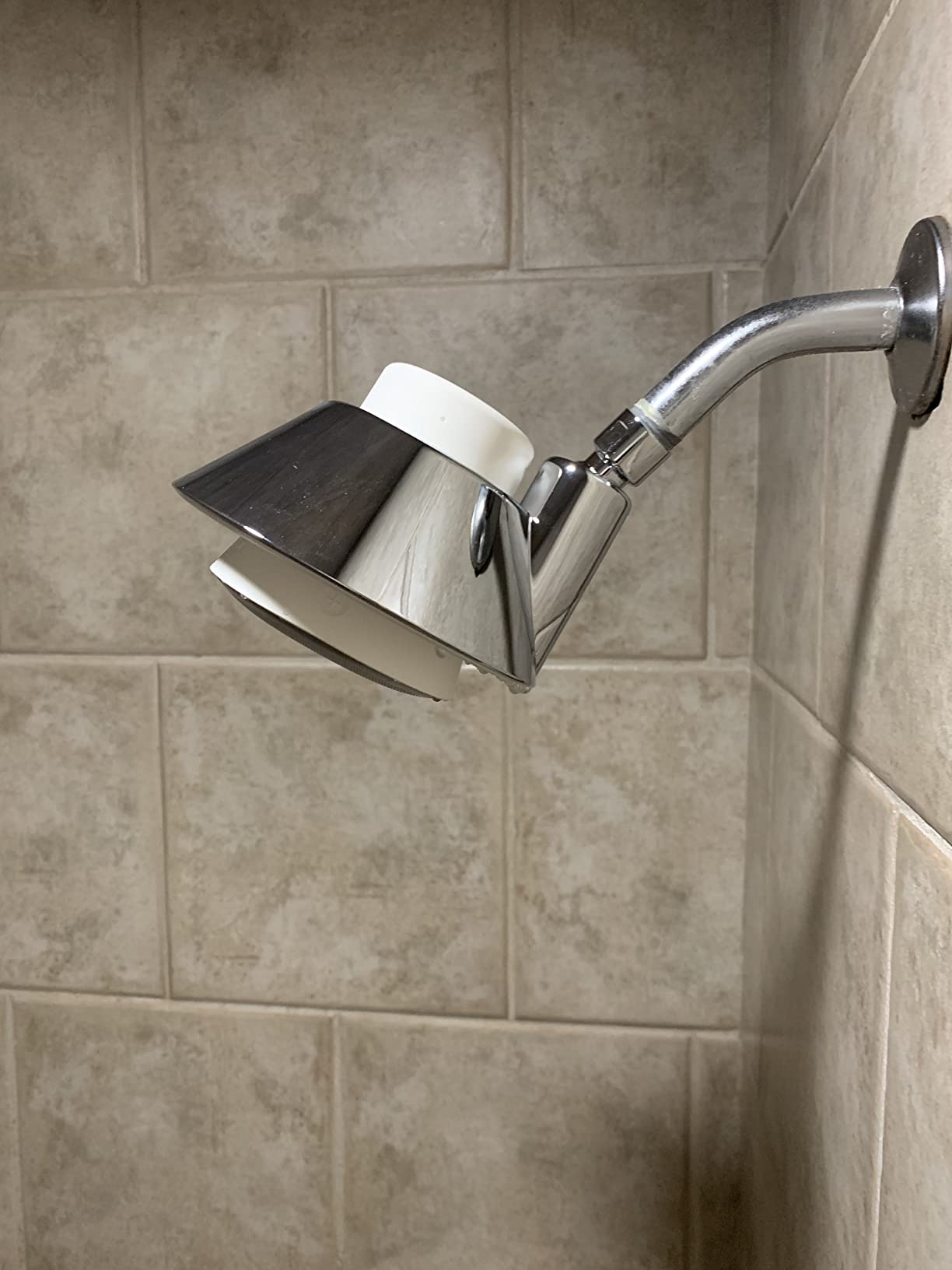 Kohler Moxie Showerhead and Waterproof Bluetooth Wireless Speaker, 1.75 gpm - Brushed Nickel customer photo 2