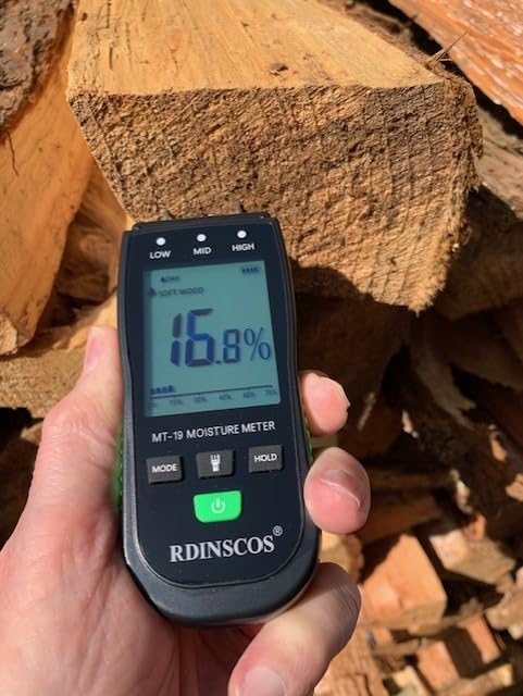 Wood Moisture Meter for Wood, Like Hardwood and Softwood Replaceable Pin Moisture Tester with Batteries customer photo 1
