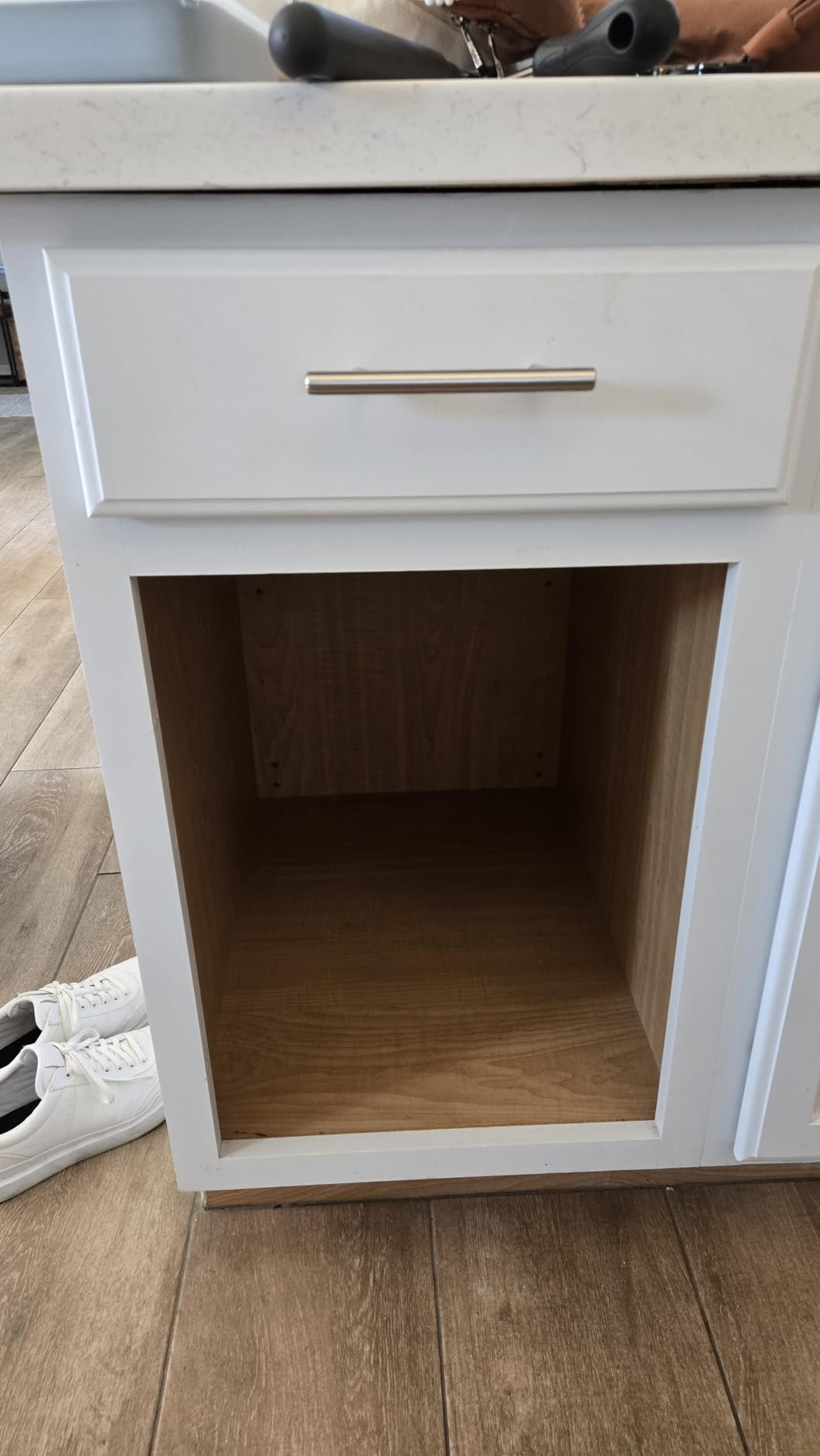 Rev-A-Shelf Double 35 Qt Pullout Trash Cans with Soft-Close for Under Kitchen Cabinets, Min Opening Width of 14.5