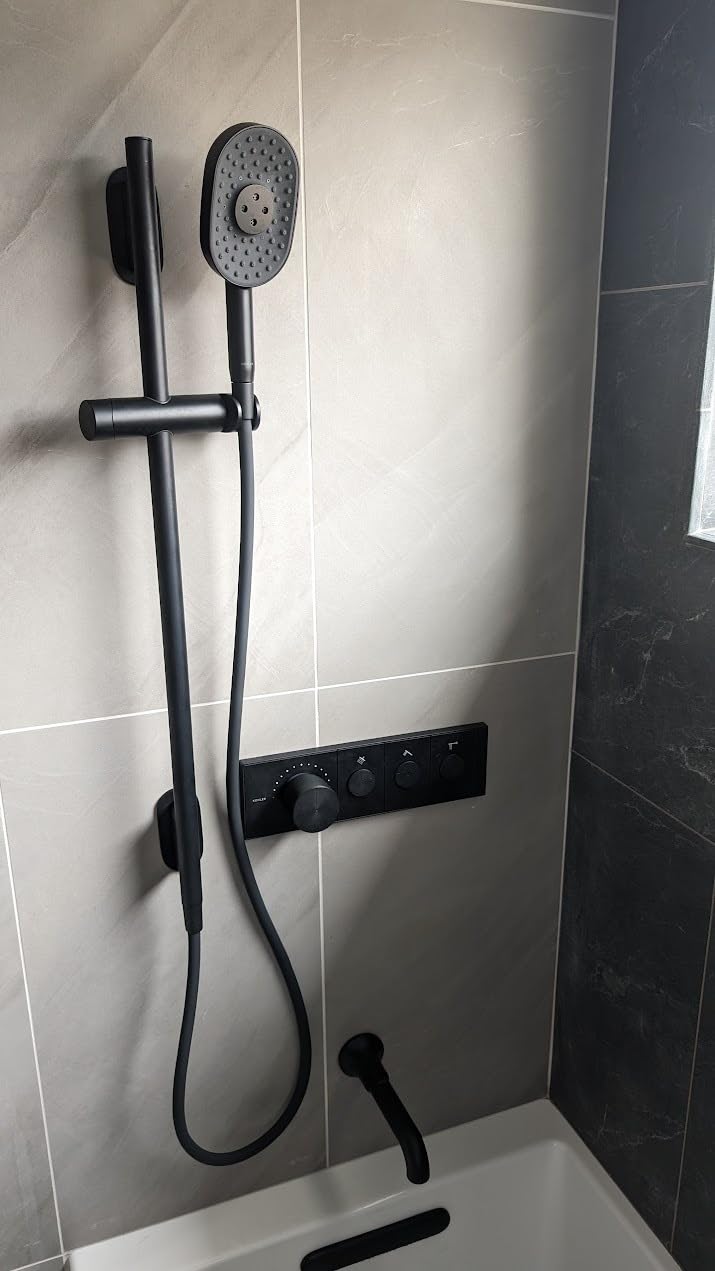 KOHLER 26341-NA Anthem Three-Port Recessed Mechanical Thermostatic Valve, Maintain Consistent Shower Temperature with Three Controllable Ports customer photo 1