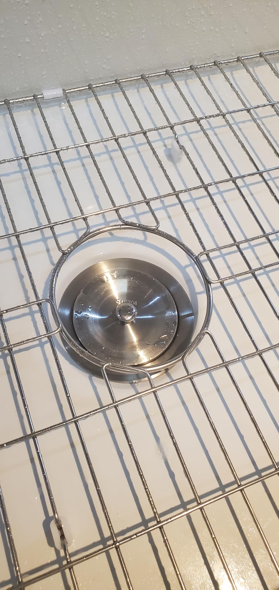 DeerValley White Kitchen Sink 36 Inch, Fireclay Farmhouse Sink, Apron Front Single Bowl Deep Drop-in Farm Sinks with Grid & Strainer customer photo 1