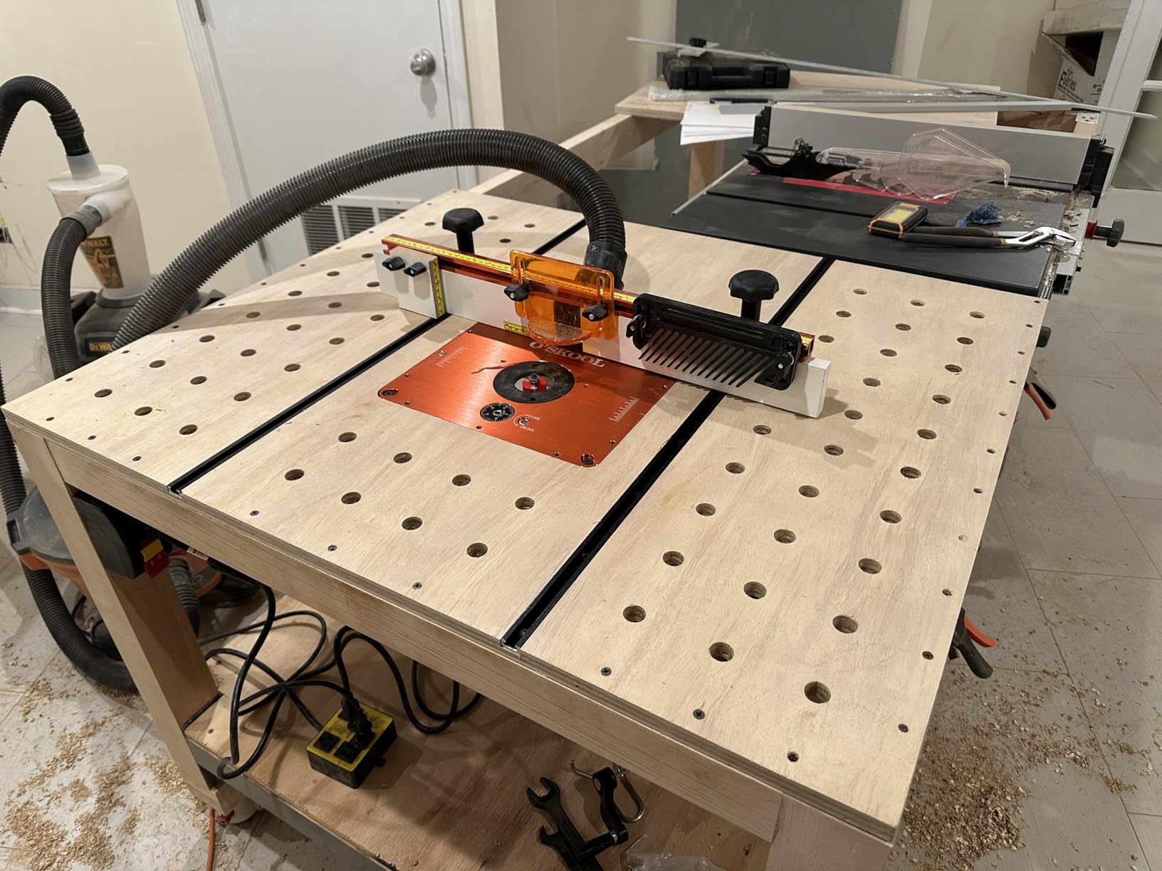 O'SKOOL Router Lift Systems for 3-1/2