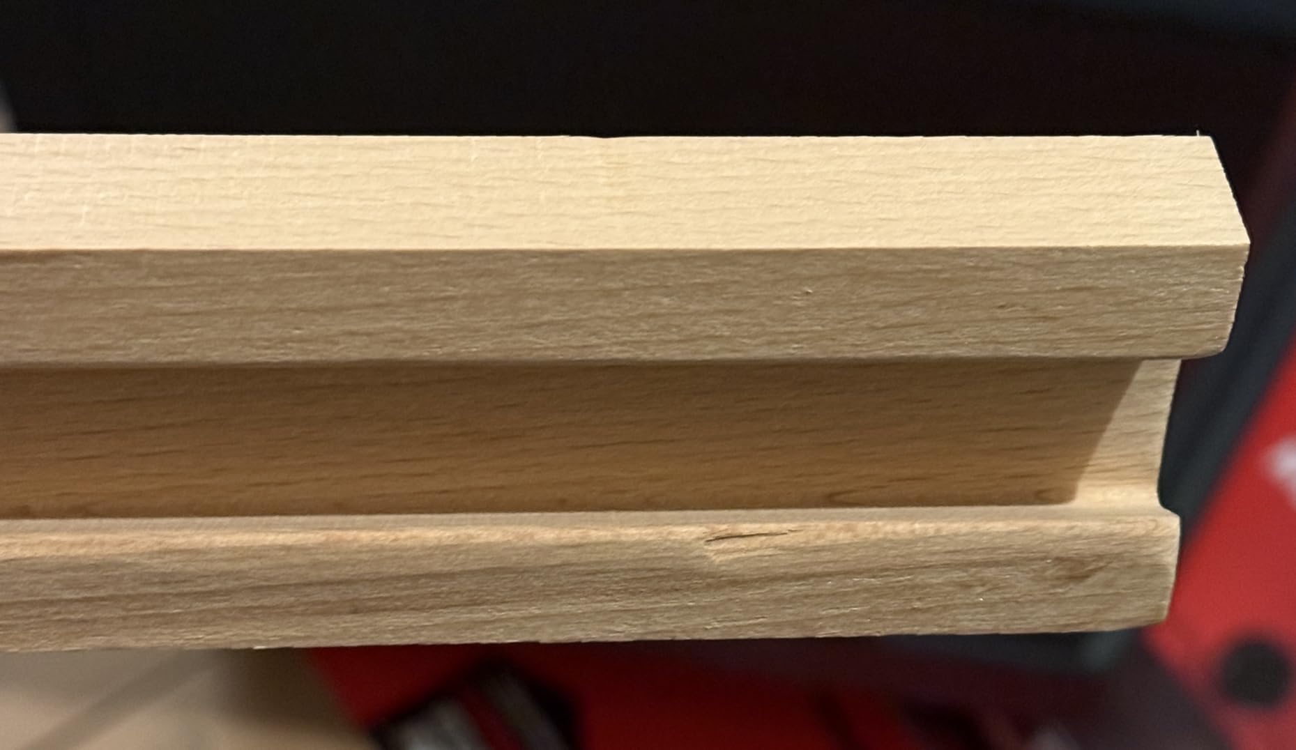 6 Pcs 15.7 Inch Wooden Drawer Slides Bottom Mount, Classic Traditional Wood Center Guide Track with Slide Glides, Replacement Inforcement Part for Drawer customer photo 2