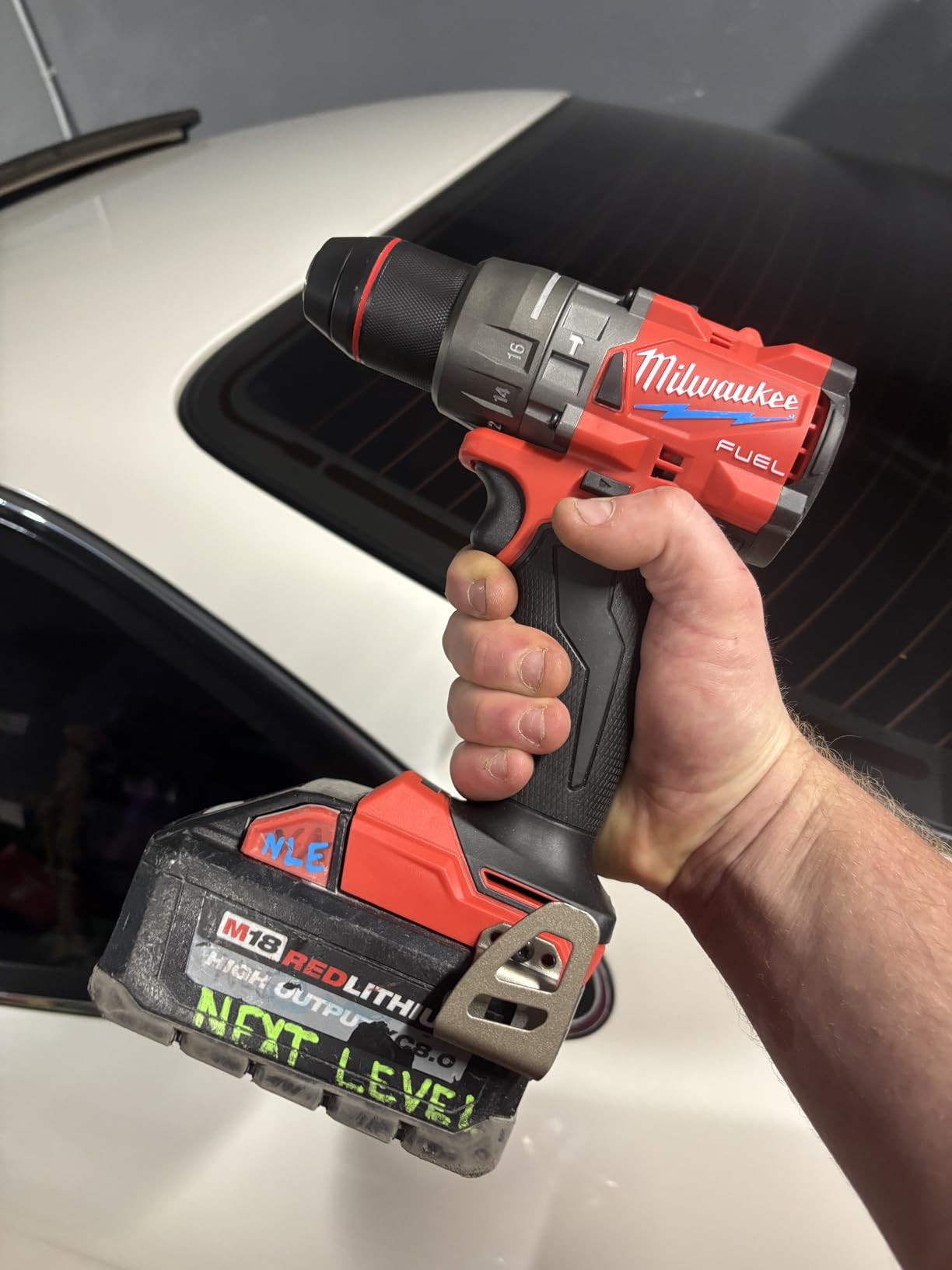 Milwaukee Electric M18 Fuel 1/2 Hammer Drill/Driver customer photo 2