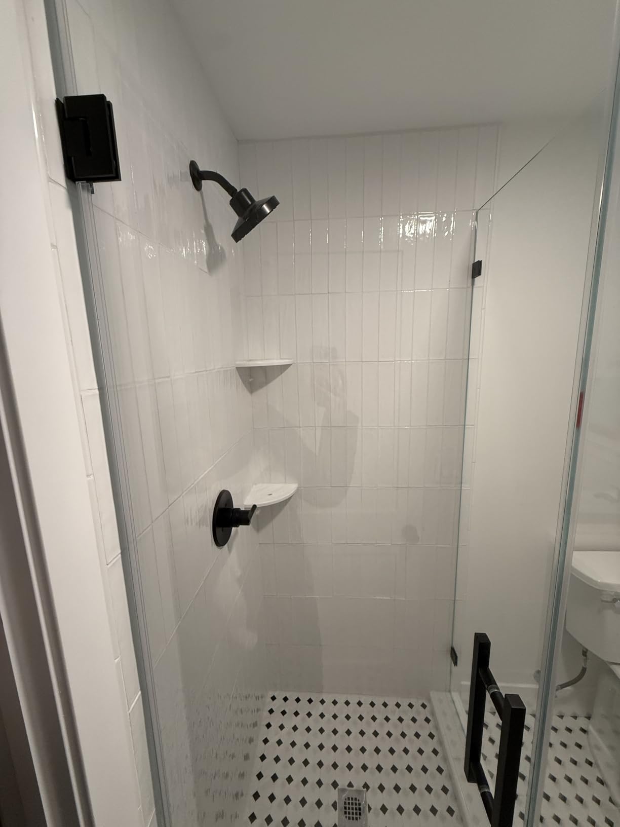 Delta Nicoli 14 Series H2Okinetic Shower Faucet Set, Brushed Gold Shower Head and Handle Set, Valve Trim Kit, Champagne Bronze 142749-CZ (Shower Valve Included) customer photo 2