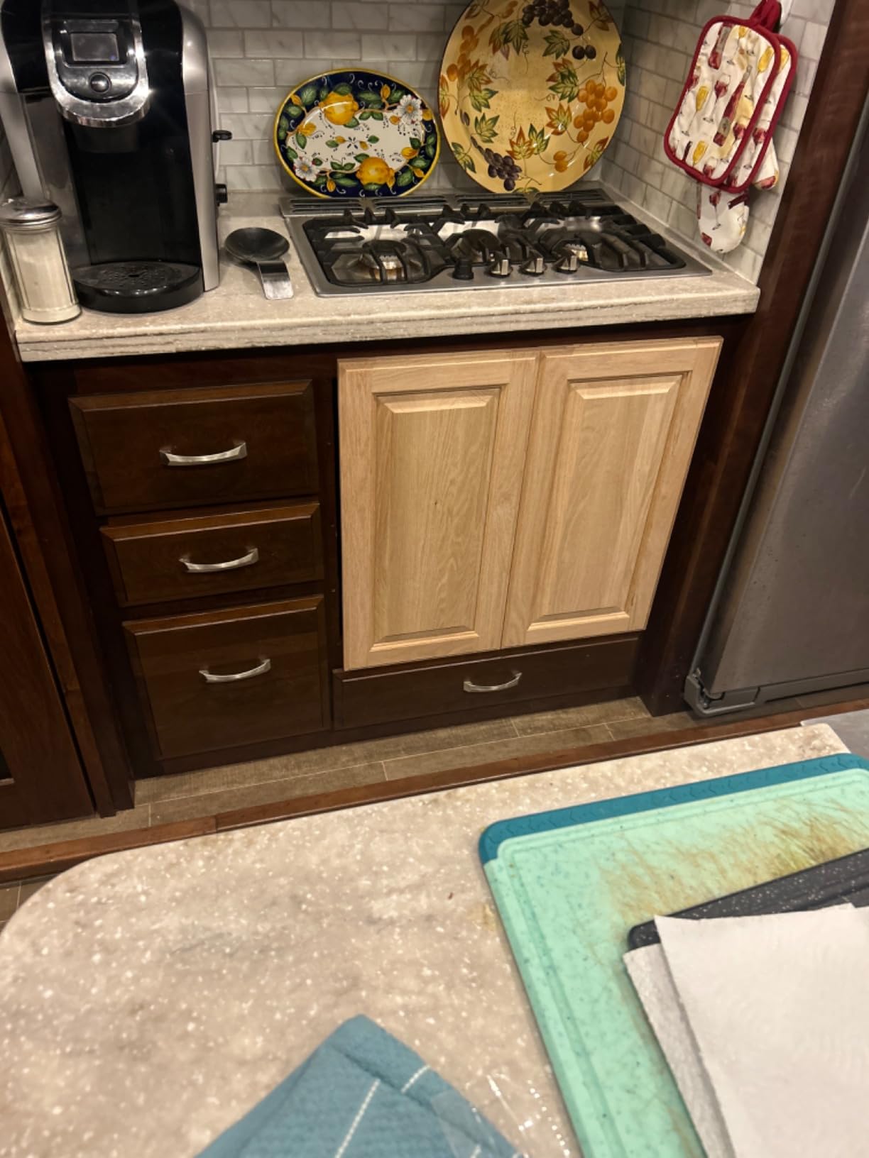 Unfinished Kitchen Cabinet Door Replacement | Raised Panel | Solid Wood | Ready to Paint or Stain | 12W x 24H customer photo 2