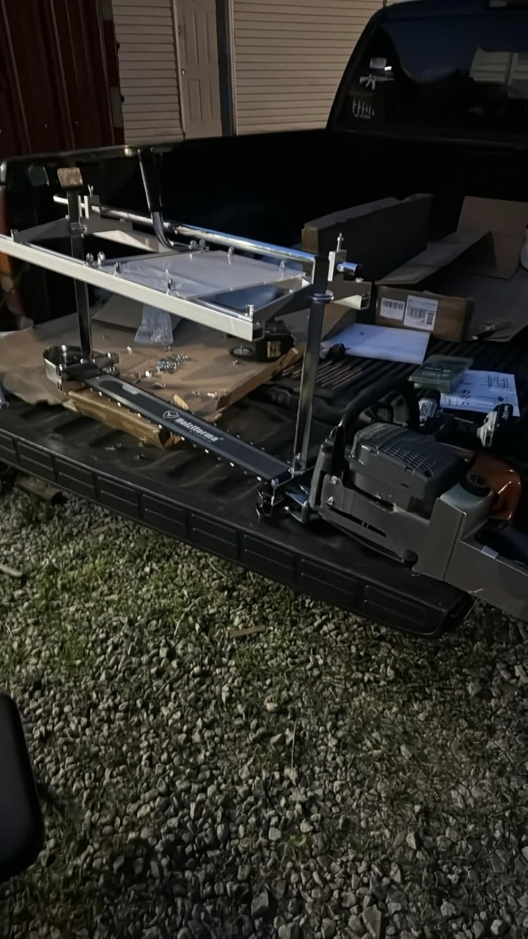 36-inch Chainsaw Mill and 9-FT Rail Mill Guide System,with Acrylic Board and 4 Tree Felling Wedges customer photo 1