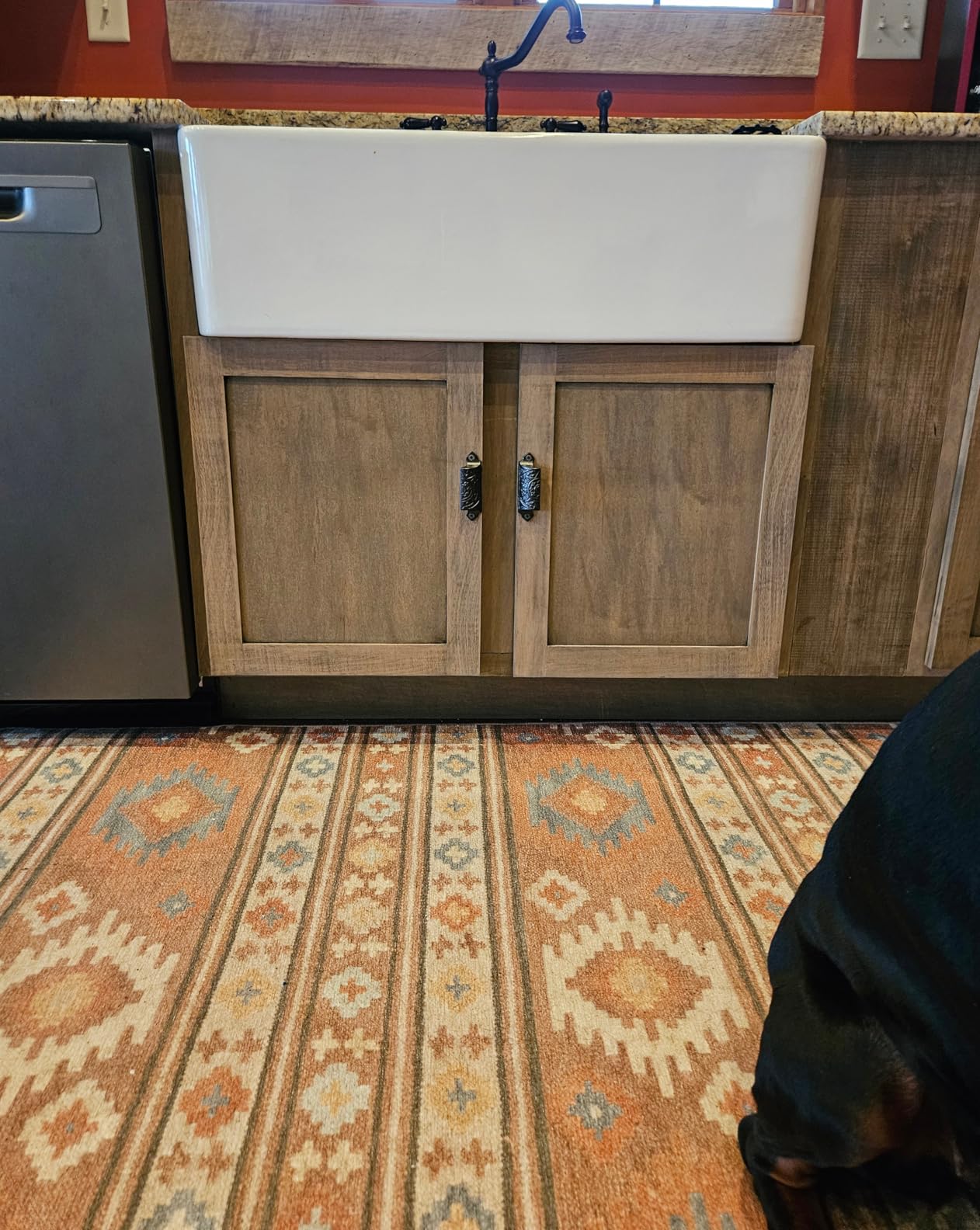 DeerValley Farmhouse Sink Workstation, 33 inch White Fireclay Apron Front Farm Sinks, Double Bowl Deep Drop-in Undermount Sink with Workstation Accessories customer photo 1