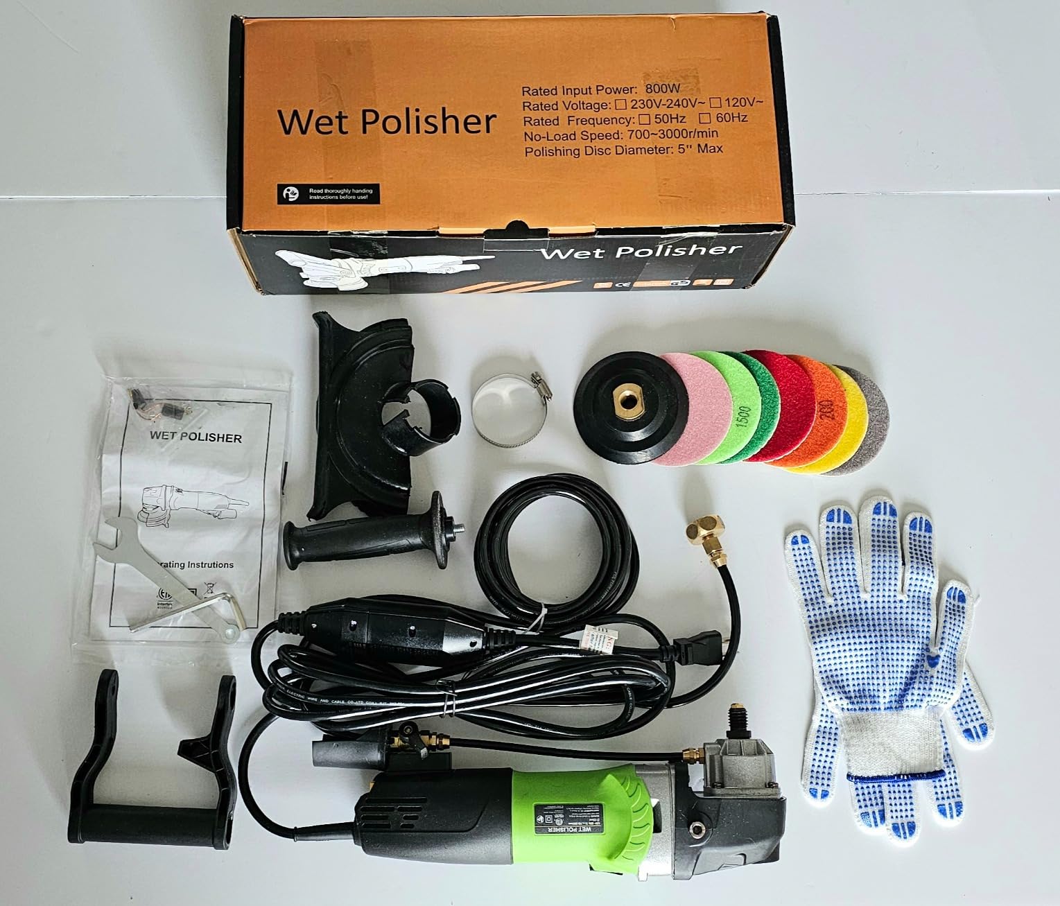800W Electric Wet Stone Polisher 4