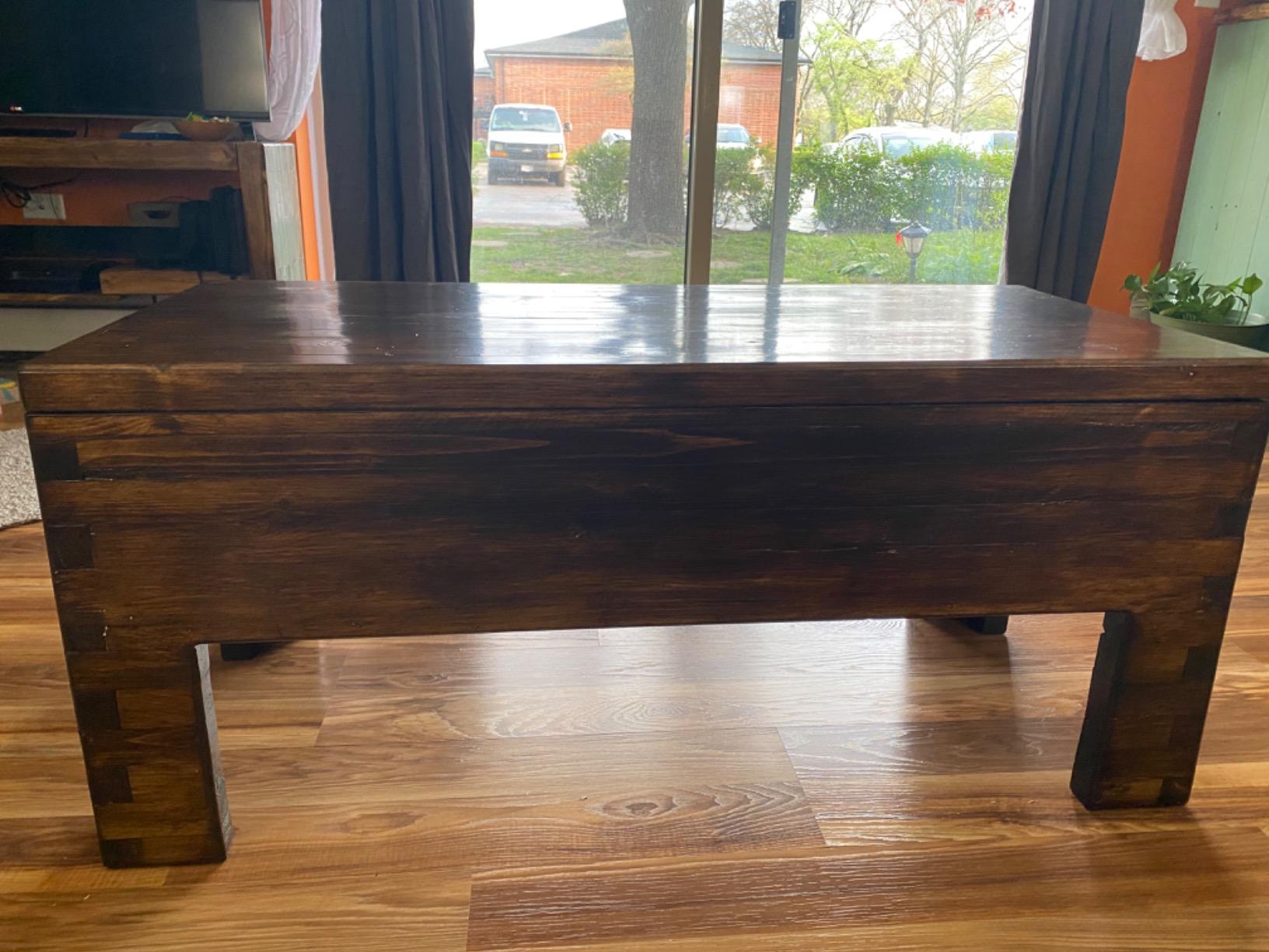Wax Coated 16 Inches Wood Drawer Slide 2PCS, Classic Traditional Wood Center Guide Track customer photo 2