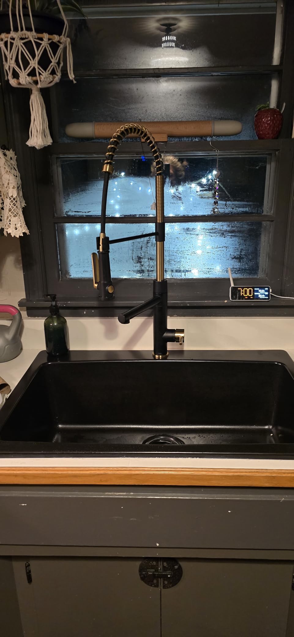 KRAUS Artec Pro Commercial Style 2-Function Single Handle Pull Down Kitchen Faucet with Pot Filler in Spot-Free Stainless Steel, KPF-1605SFS customer photo 1