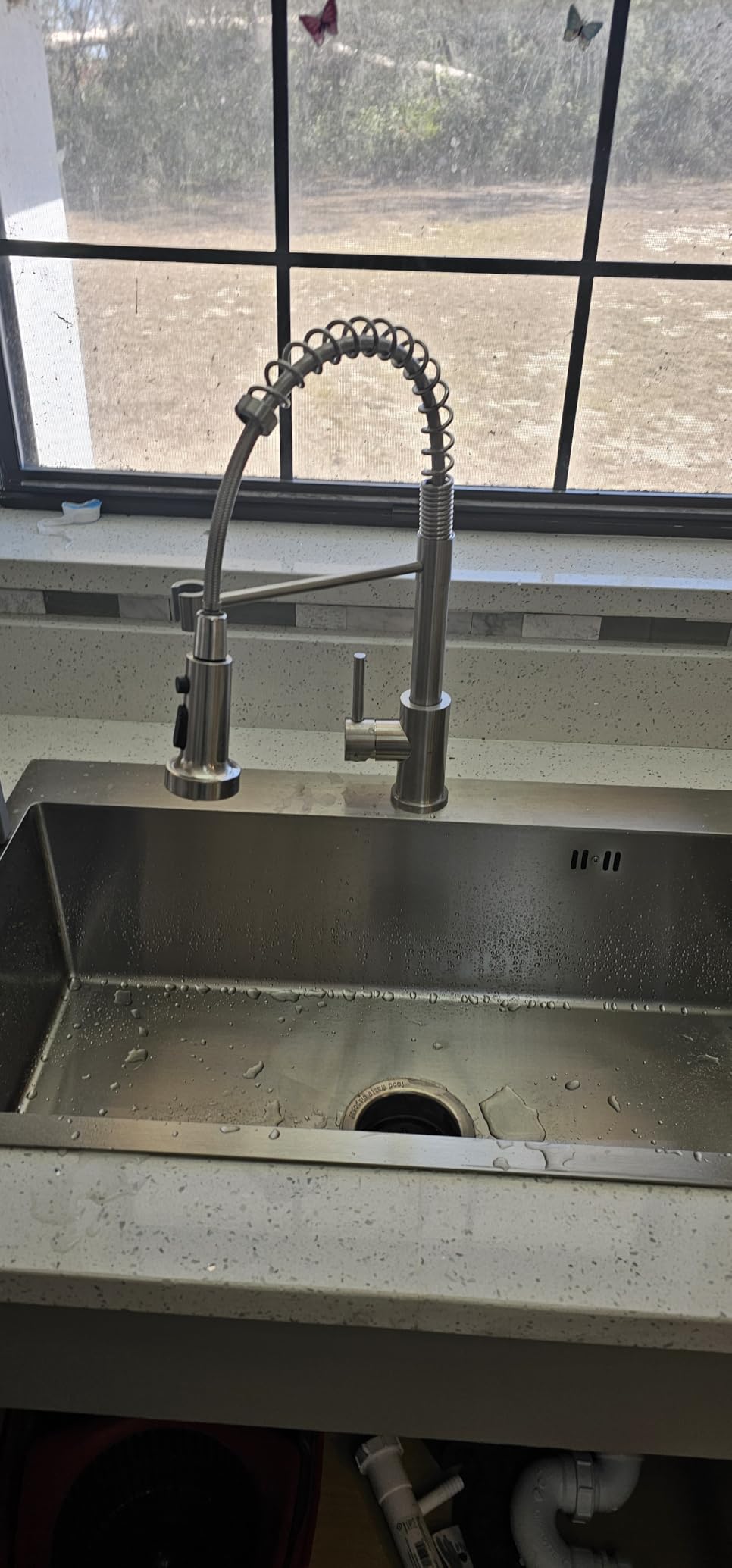 30-inch Single Bowl Workstation Kitchen Sink, Drop-in/Top-Mount Stainless Steel with Nano Coating & Basket Strainer, 30