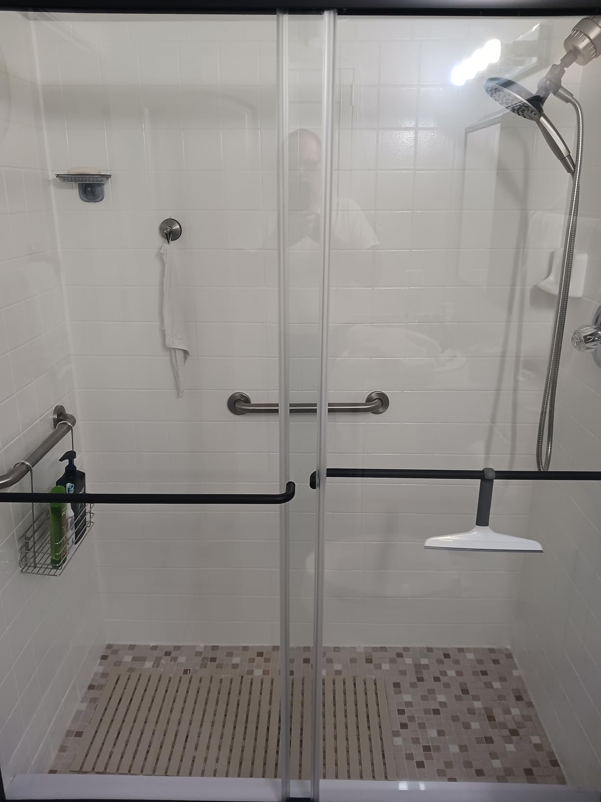 Royal Guard Double Sliding Shower Door, 56-60