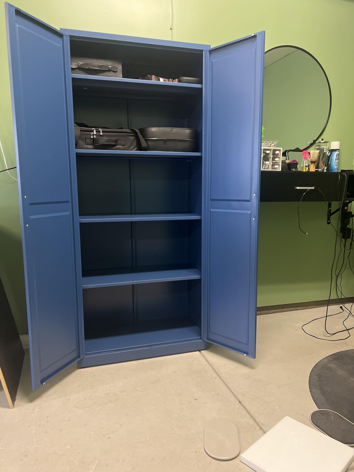 SteeLoong Kitchen Pantry Cabinet, 71