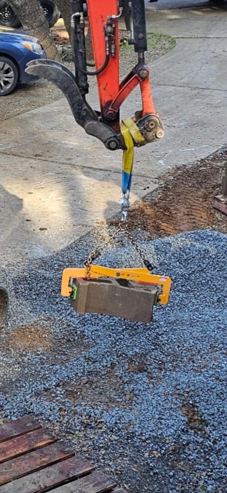 YATOINTO Granite Slab Lifting Clamps 770LBS, Vertical Stone Lifting Clamps Opening Up to 20.08