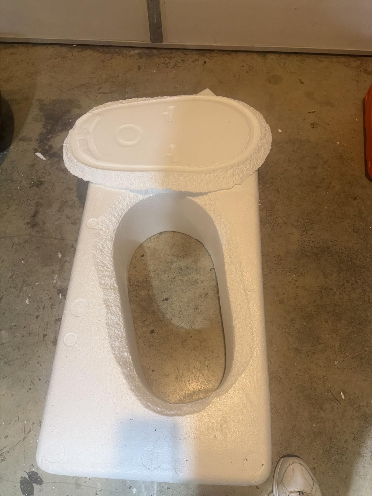HOROW 17 Inch High Elongated Toilet with ADA Chair Height, Two Piece Toilet with 1.1/1.6 GPF Dual Flush, MAP 1000g, Extra Tall Bowl for Tall Person & Seniors, HR-E17D customer photo 1
