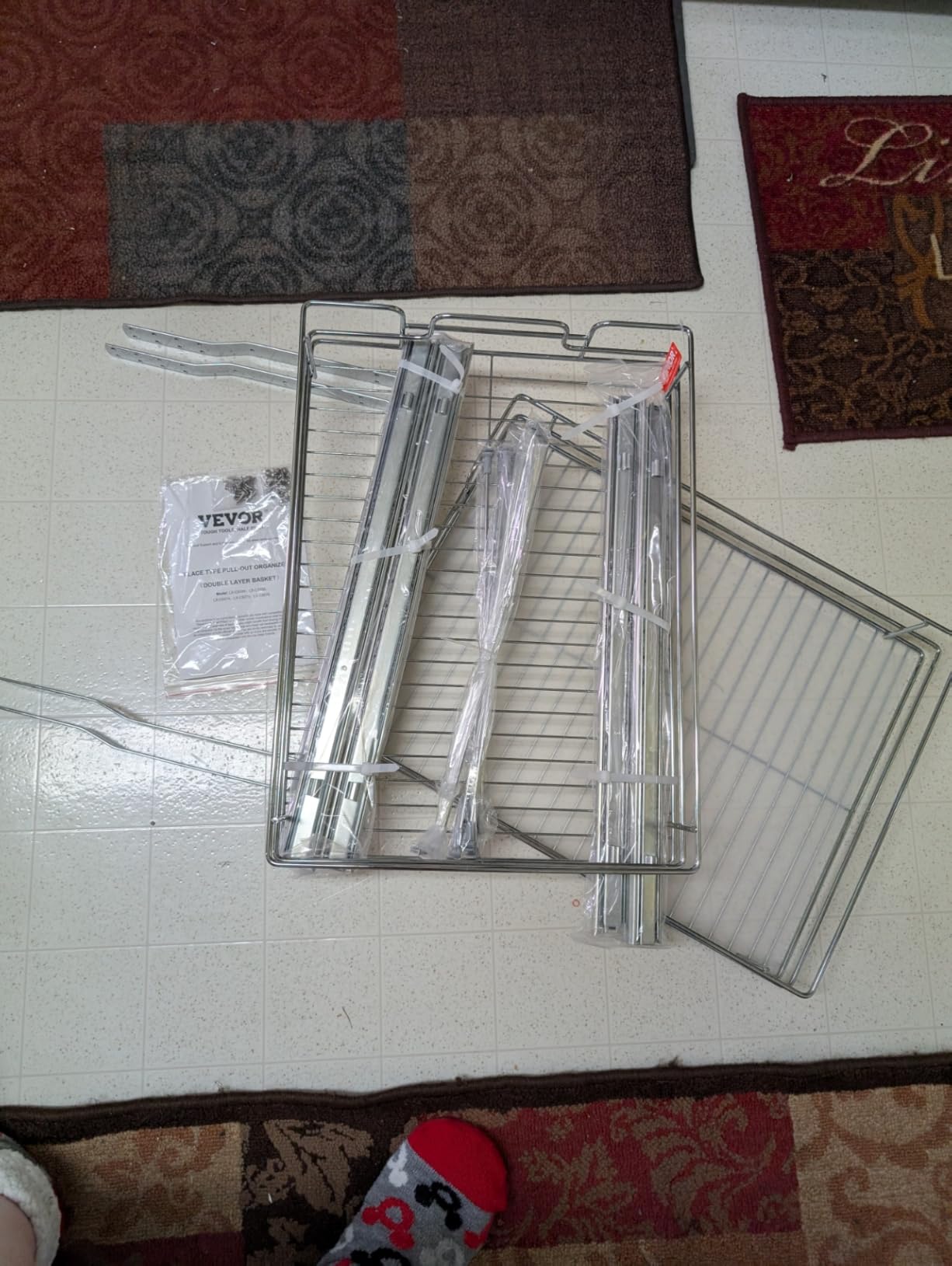 VEVOR Pull Out Cabinet Organizer, 8.5