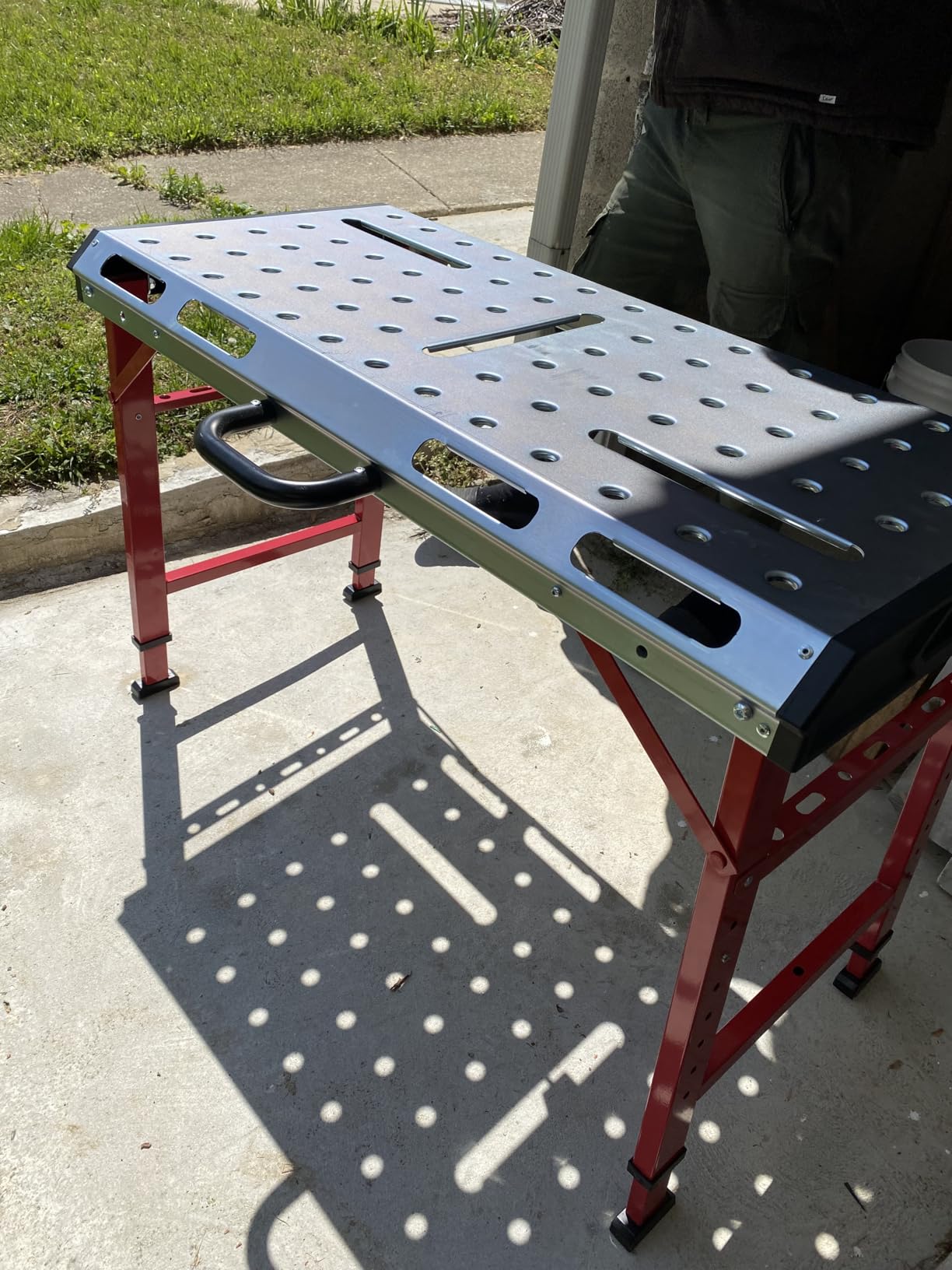 Goplus Portable Welding Table, 42