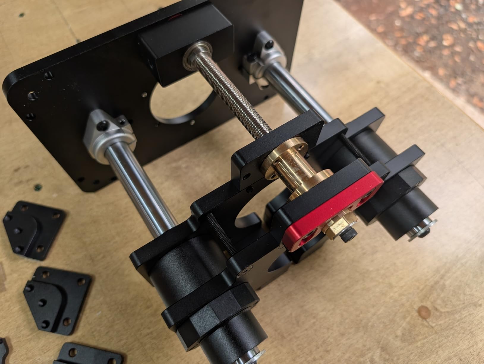 Router Lift, Precision Router Table Lift System, Durable Router Table Insert Plate, Router Lifts for Woodworking for 65mm Diameter Motors customer photo 1