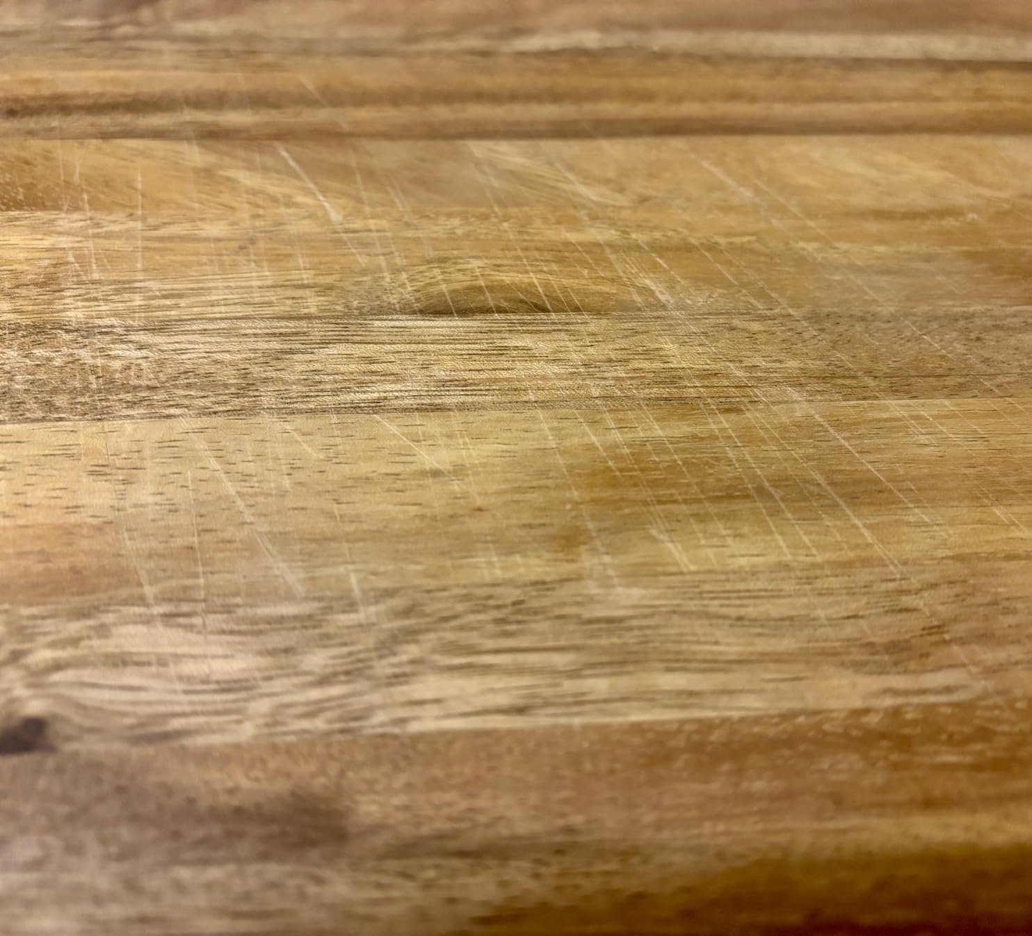 SHUMARU Mahogany End-Grain Wood Cutting Board - 20x13x1.6in Butcher Block | Handmade in Bali - Silky-Smooth, Knife-Friendly, Ergonomic Grips & Non-Slip Feet customer photo 1