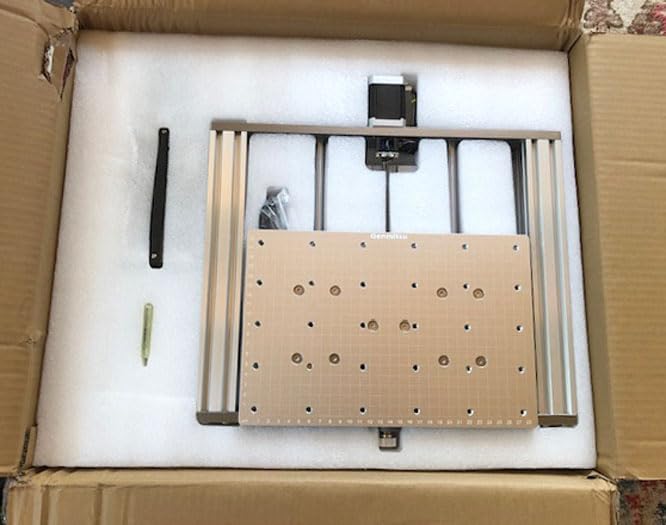 Genmitsu 3020-PRO Ultra CNC Router Machine, Upgraded 710W Spindle, All-Metal Engraver for Metal, Wood, Acrylic, PCB, MDF, Built-in Motherboard Fan, Work Area 11.8