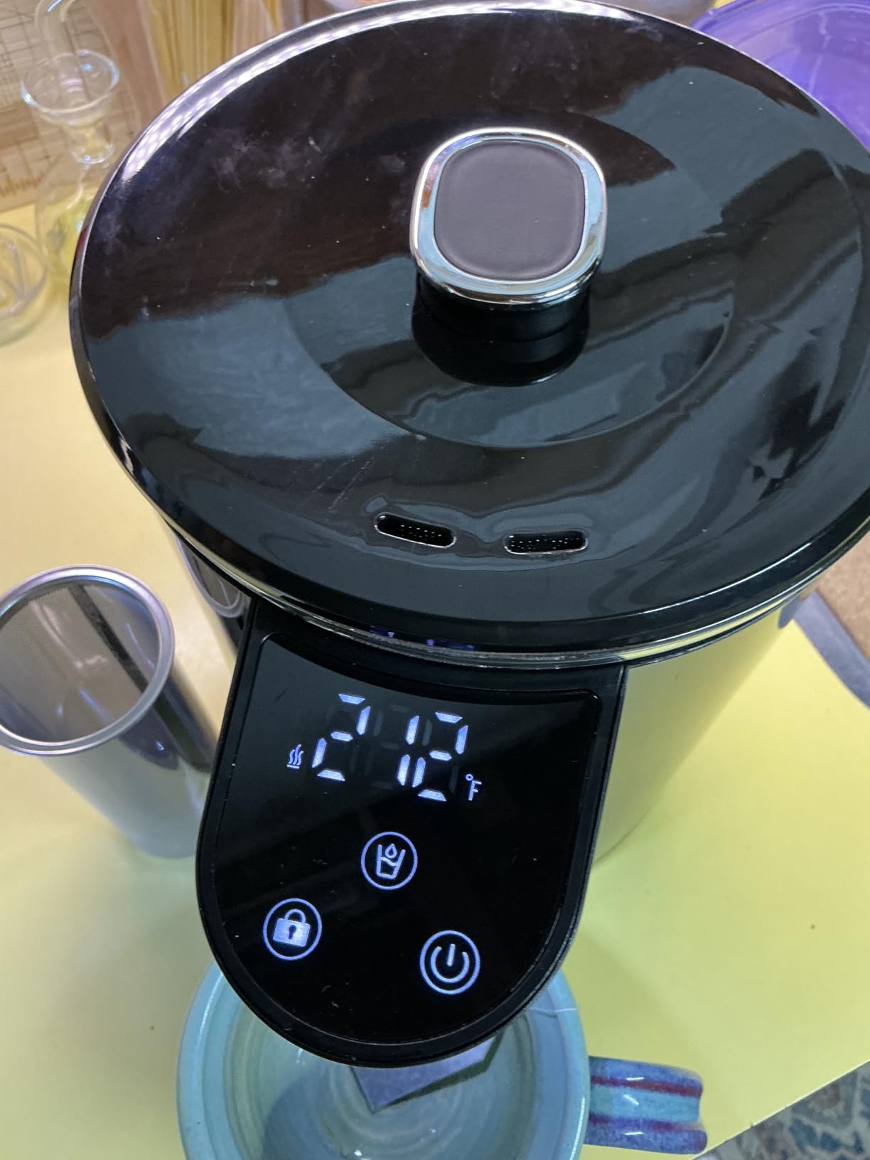 NELO Instant Hot Water Dispenser - 3L Electric Kettle, Hot Water Boiler with Digital Temperature Control, 13 Temp Presets, Removable Tea Infuser, LED Display, 24 Hour Keep Warm, BPA-Free, ETL Listed customer photo 1
