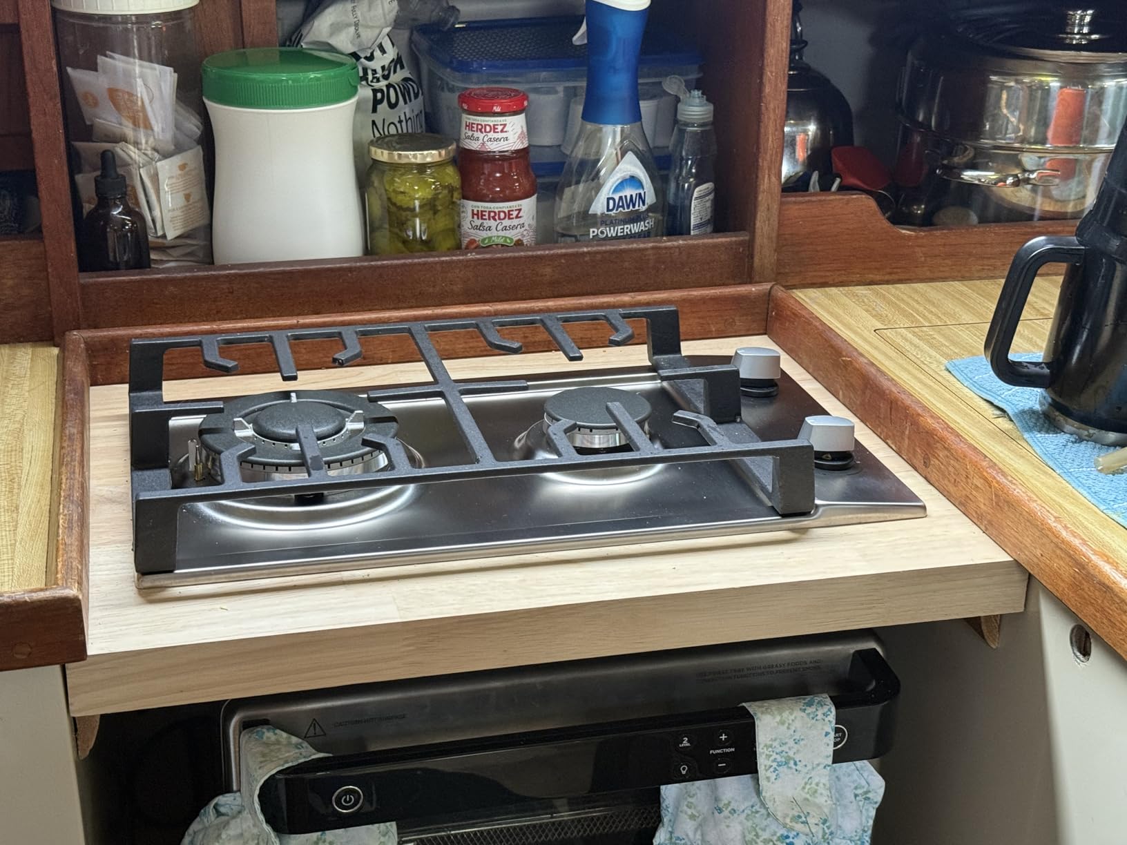 30 Inch Gas Cooktop, Built-in Propane Cooktop with 5 Italy SABAF Sealed Burners, 304 Stainless Steel, Heavy-Duty Cast Iron Grates, NG/LPG Convertible, Ion Ignition, ETL Listed customer photo 1