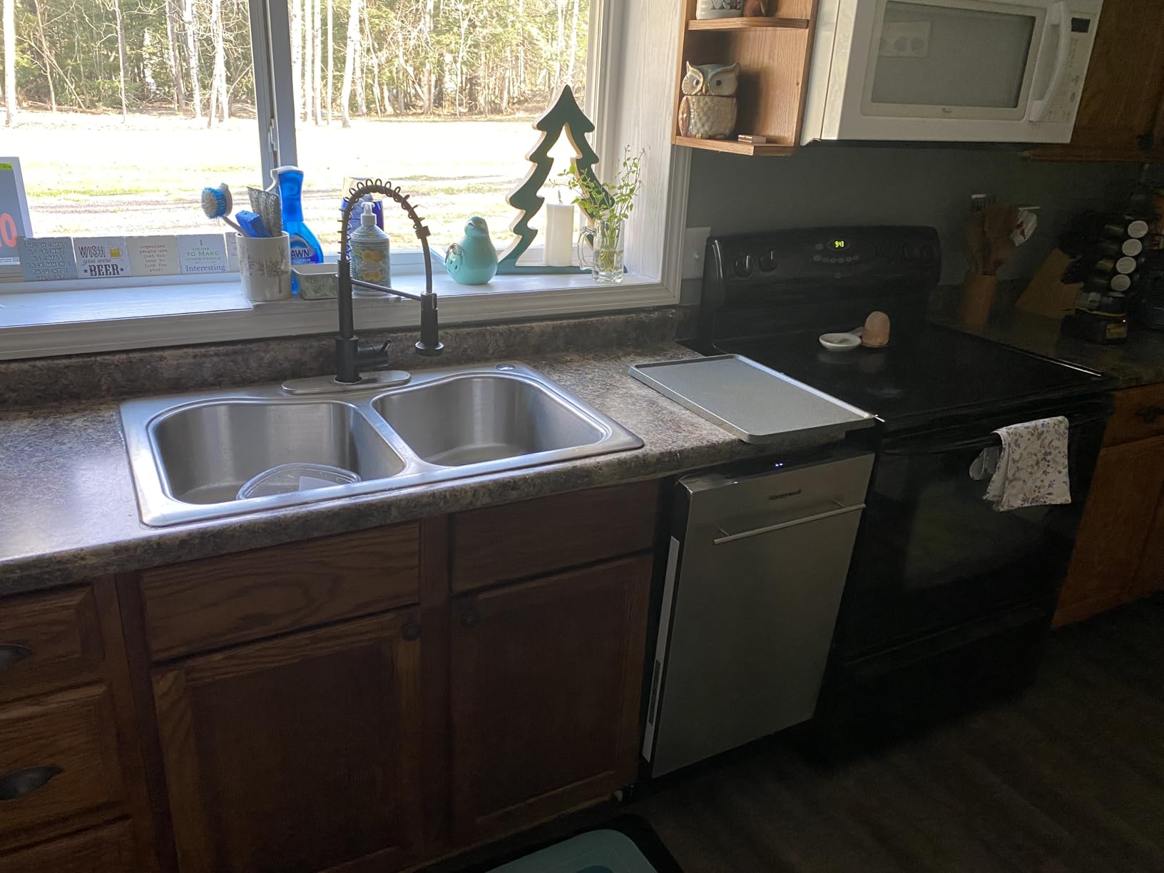 Honeywell 24 Inch Dishwasher with 12 Place settings, 7 Washing Cycles, Stainless Steel and Plastic Tub, UL/Energy Star- Stainless Steel customer photo 1