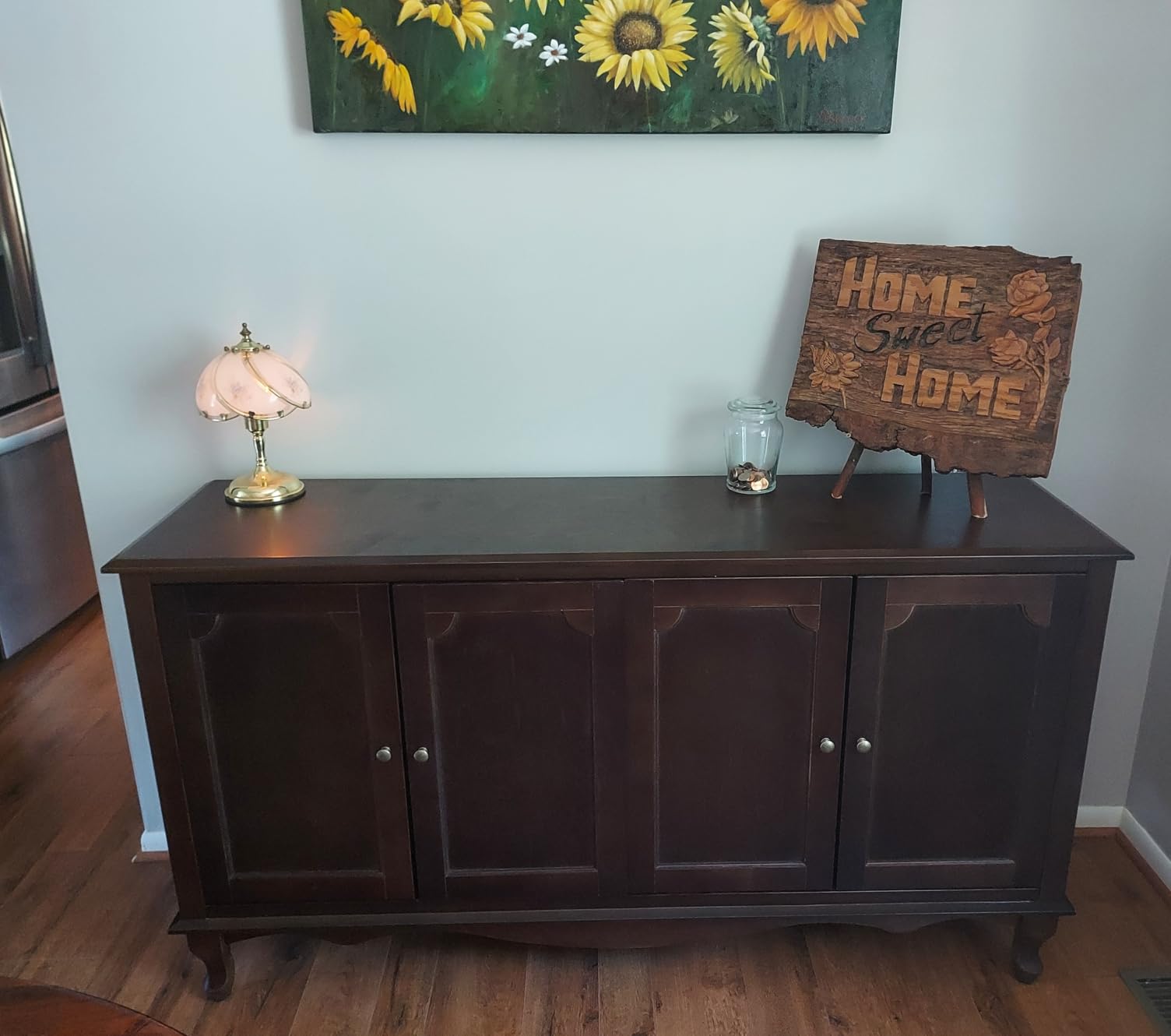 HULALA HOME Sideboard Buffet Cabinet with Storage, 58